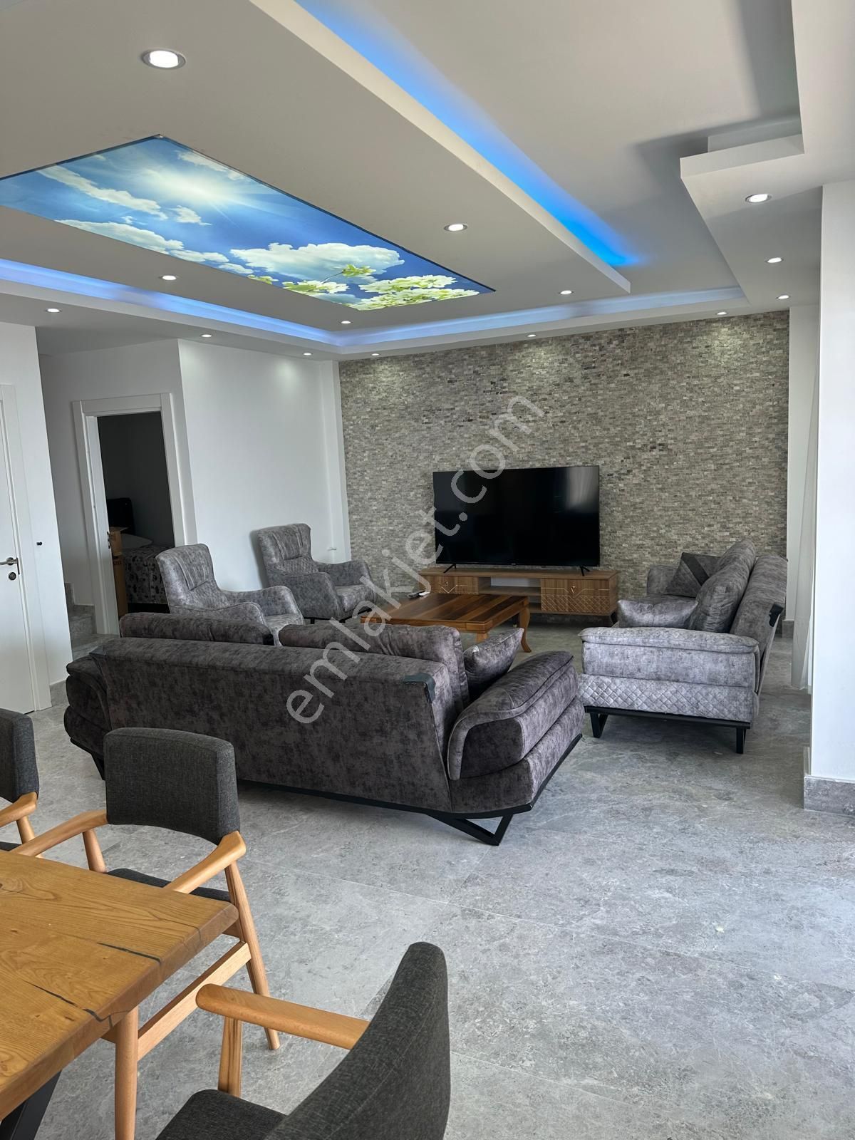 Gündoğan Kızılburunda Satılık Lüx Havuzlu Full Eşyalı Full Manzaralı 4+1 Villa - Görsel 5