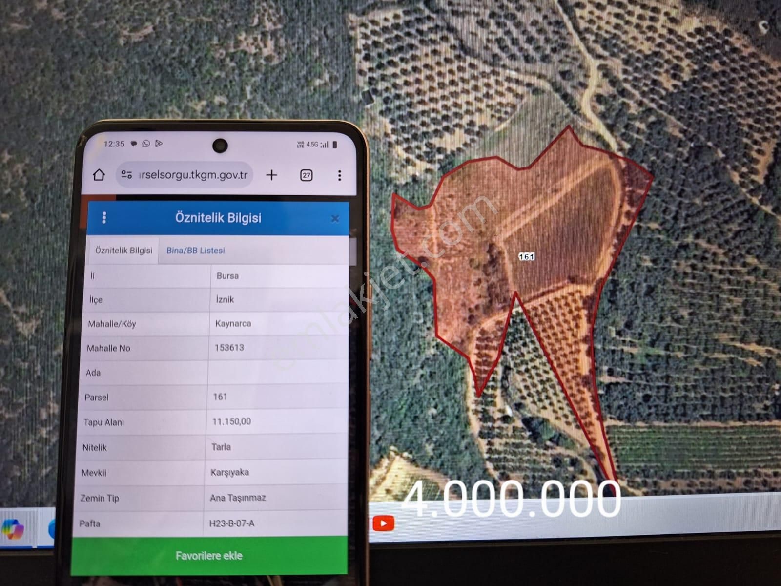 İznik Bölgesinde Satılık Hesaplı Müstakil Araziler - Görsel 10