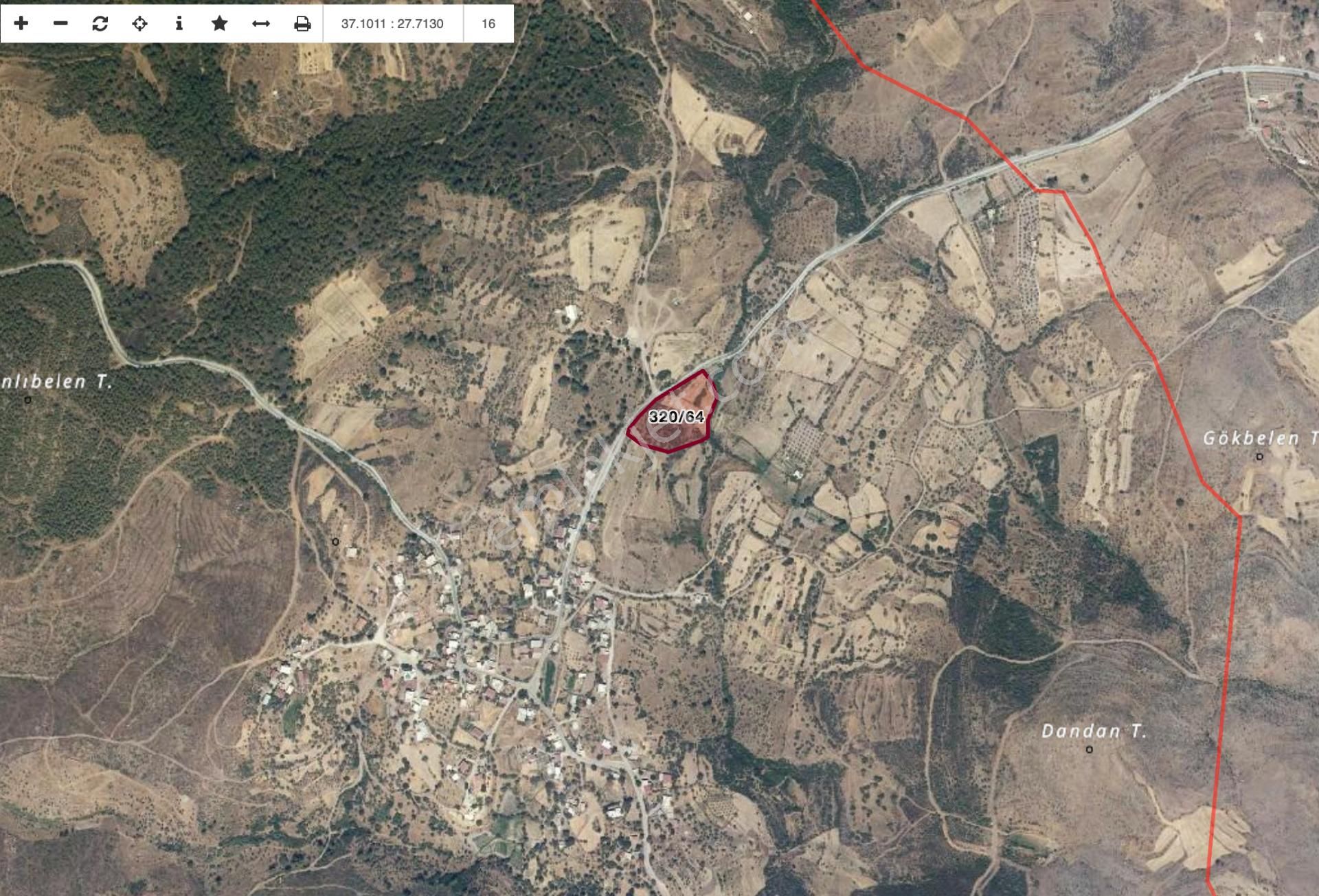 Muğla Bodrum Mumcular'da 38 Konut İçin Uygun 9465m² Arsa - Görsel 2