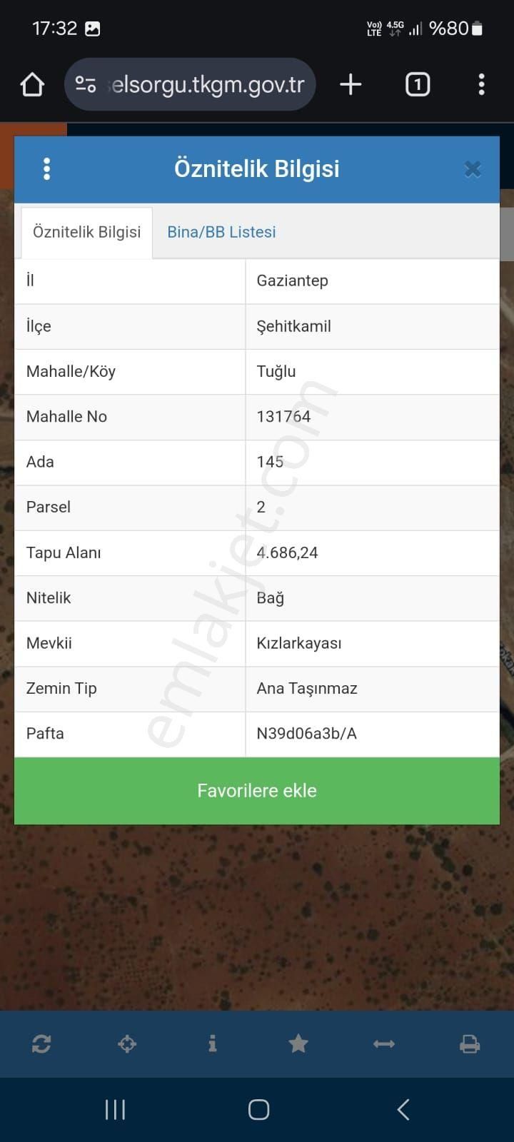 Bilge Emlaktan Tuğuluda Asvalt Üstü Satlık Arazi - Görsel 3