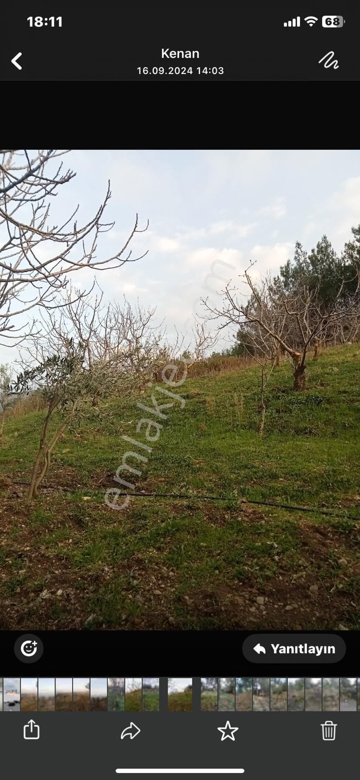 Manisa Salihli Gök Köy Mahallesinde Satılık Tarla