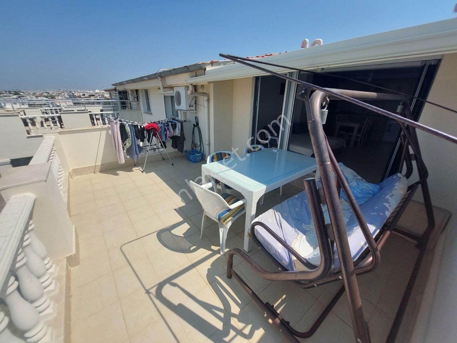 Didim Çamlıkta Havuzlu-güvenlikli Sitede Satılık 2+1 Eşyalı Dublex - Görsel 24