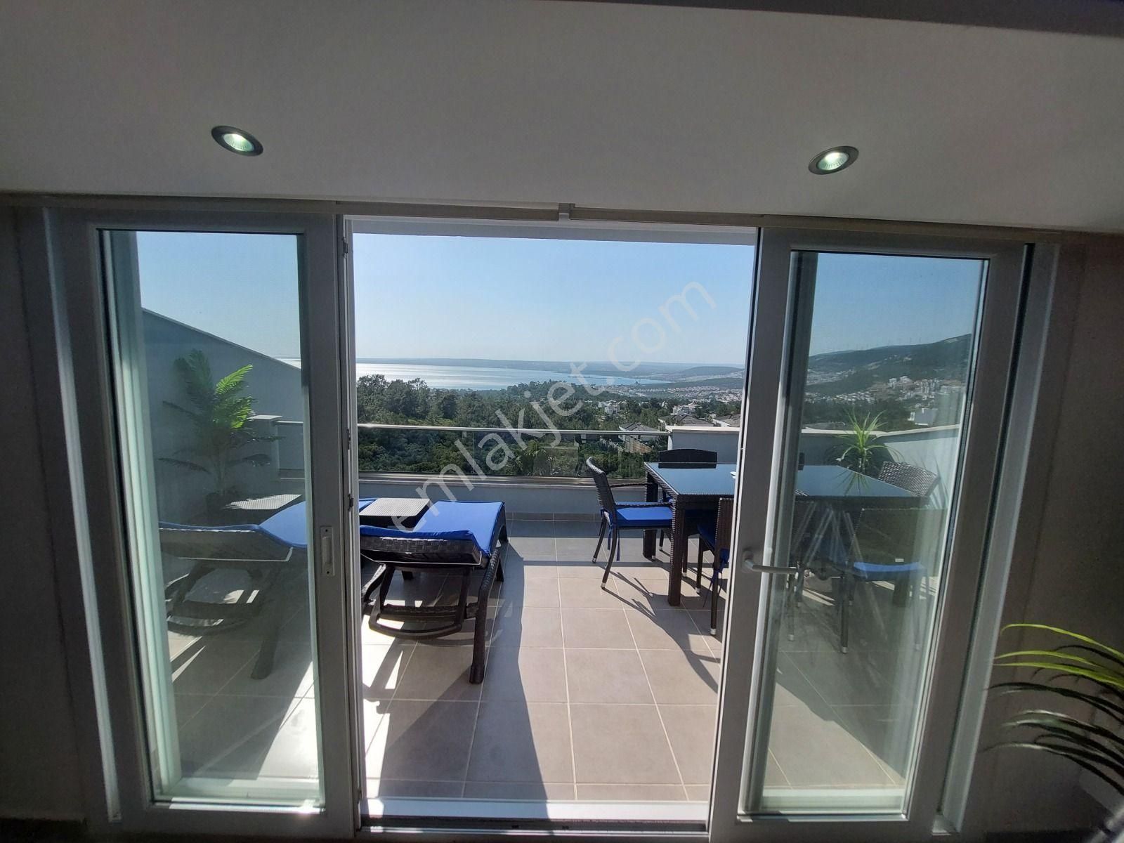 Didim Akbükte Satılık Havuzlu Sitede Deniz Manzaralı 3+1 Eşyalı Dublex - Görsel 23