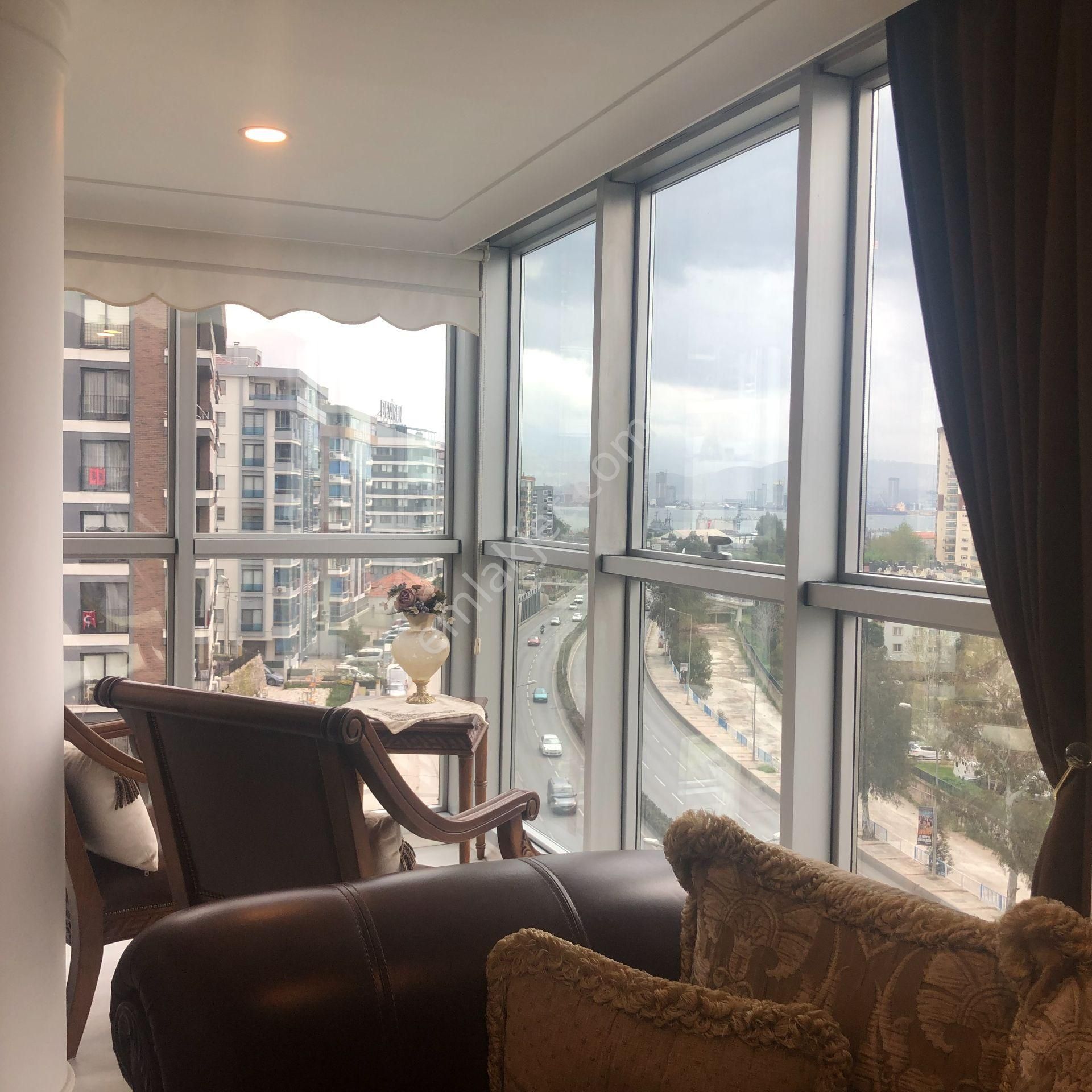 Bayraklı Emek Mahallesi Deniz Manzaralı Anadolu Caddesinde Satılık 3+1 Lüx Daire - Görsel 5