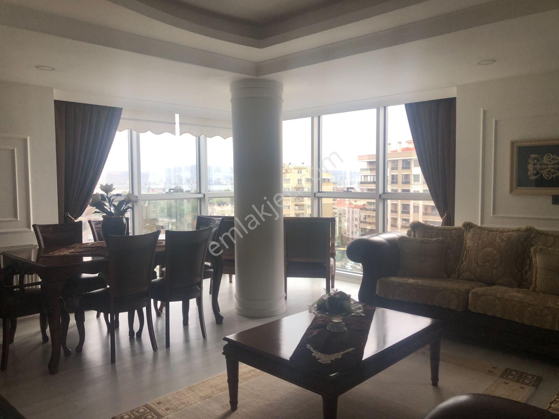 Bayraklı Emek Mahallesi Deniz Manzaralı Anadolu Caddesinde Satılık 3+1 Lüx Daire - Görsel 19