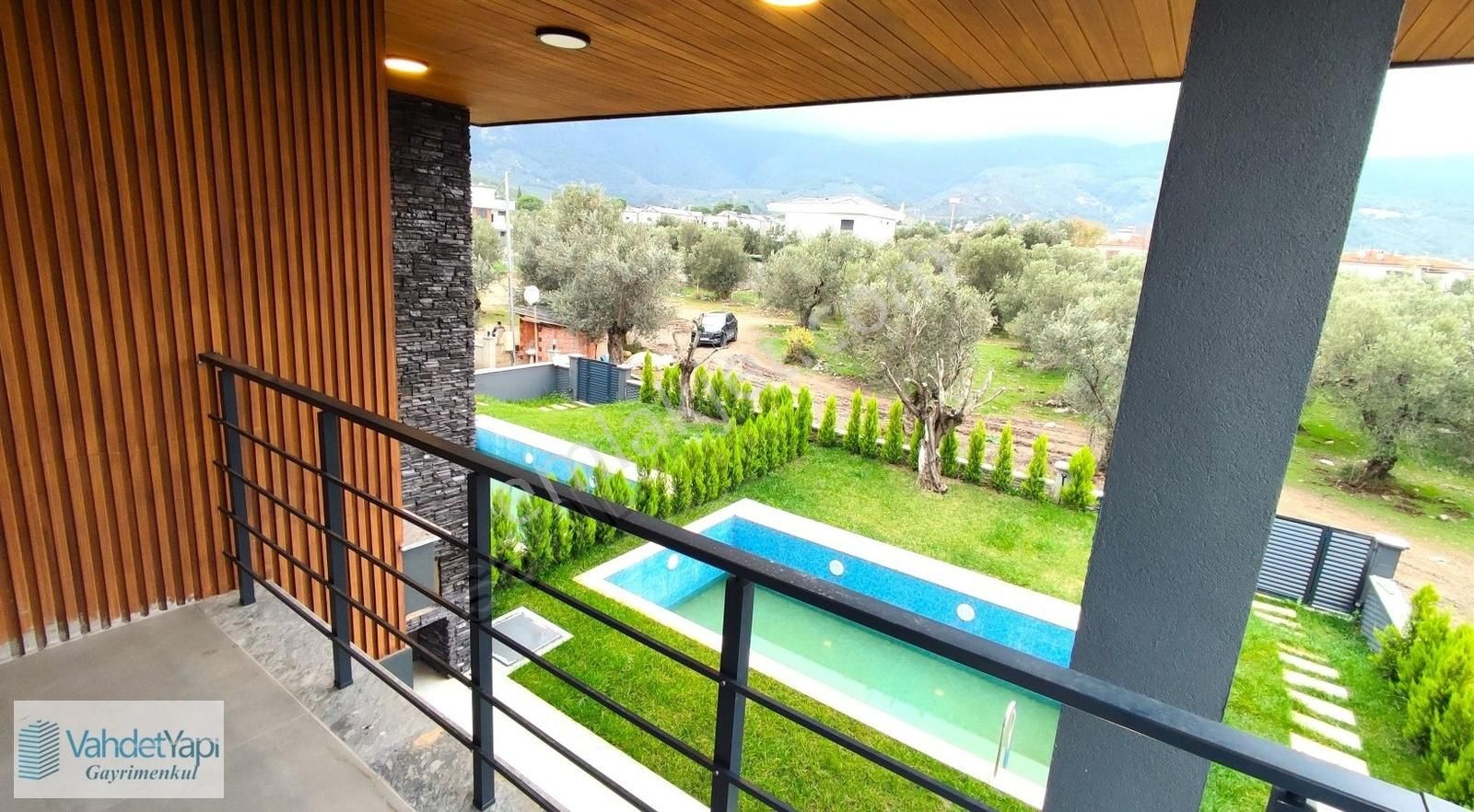 Vahdet'ten Gürede Havuzlu Müstakil Modern Mimari 4+1 Sıfır Villa - Görsel 33