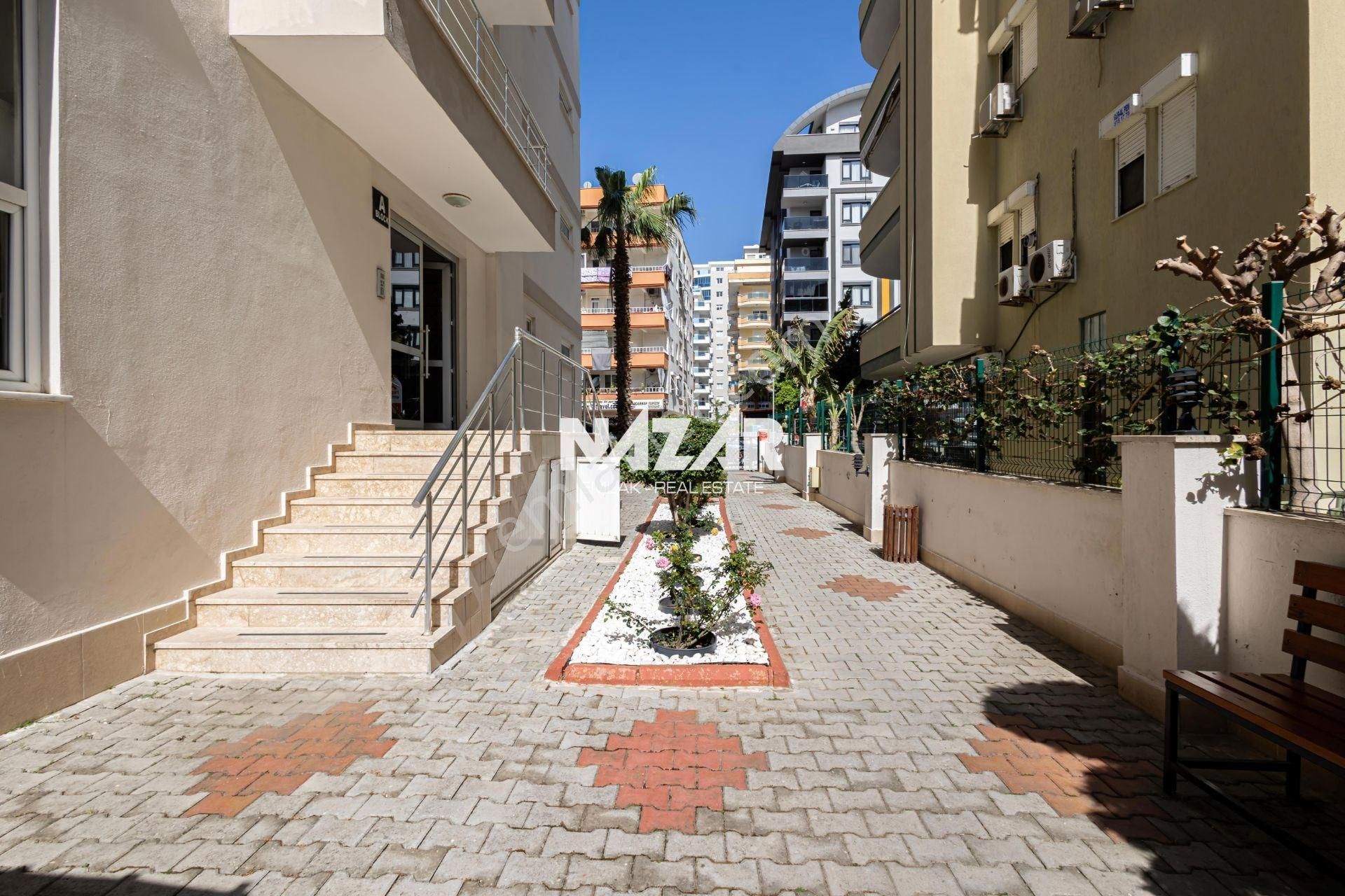 Alanya Mahmutlar'da Denize 250 Mt 1+1 Eşyalı Daire - Floria Park - Görsel 24