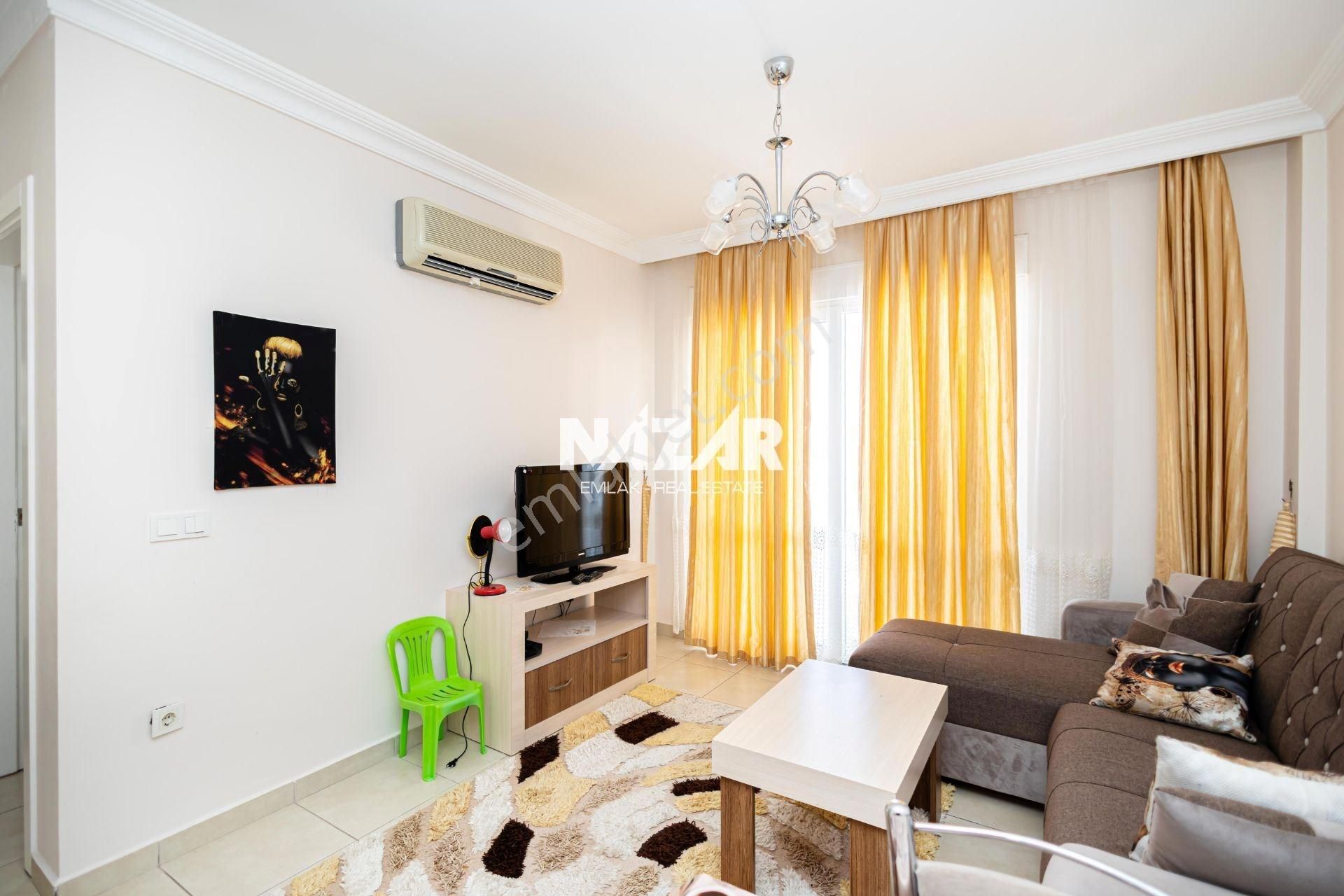 Alanya Mahmutlar'da Denize 250 Mt 1+1 Eşyalı Daire - Floria Park - Görsel 16