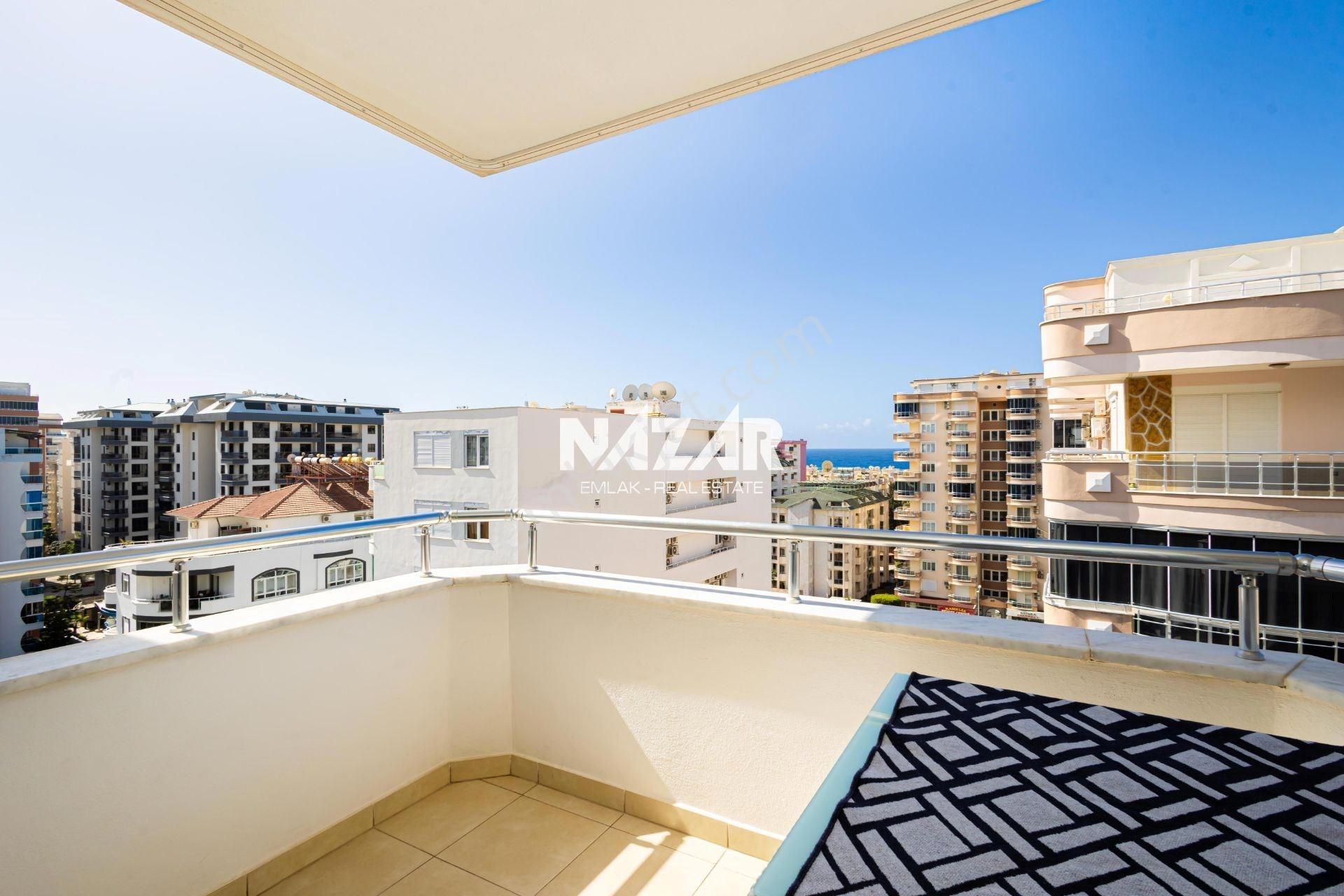 Alanya Mahmutlar'da Denize 250 Mt 1+1 Eşyalı Daire - Floria Park - Görsel 19