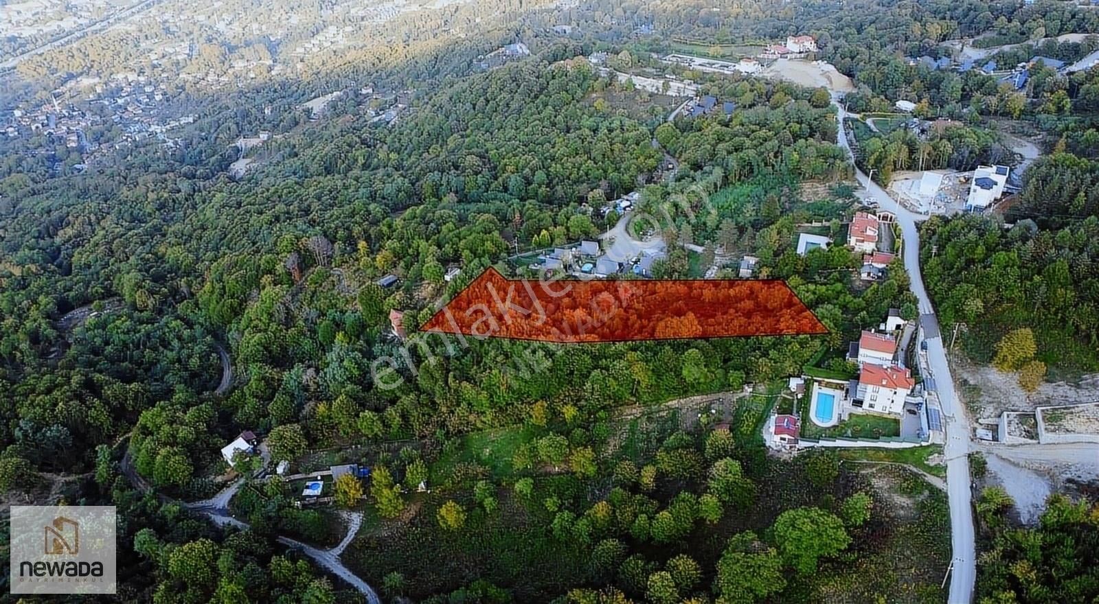 Sapanca Nailiye'de Panoramik Göl Manzaralı 5,444 M2 Arazi - Görsel 4