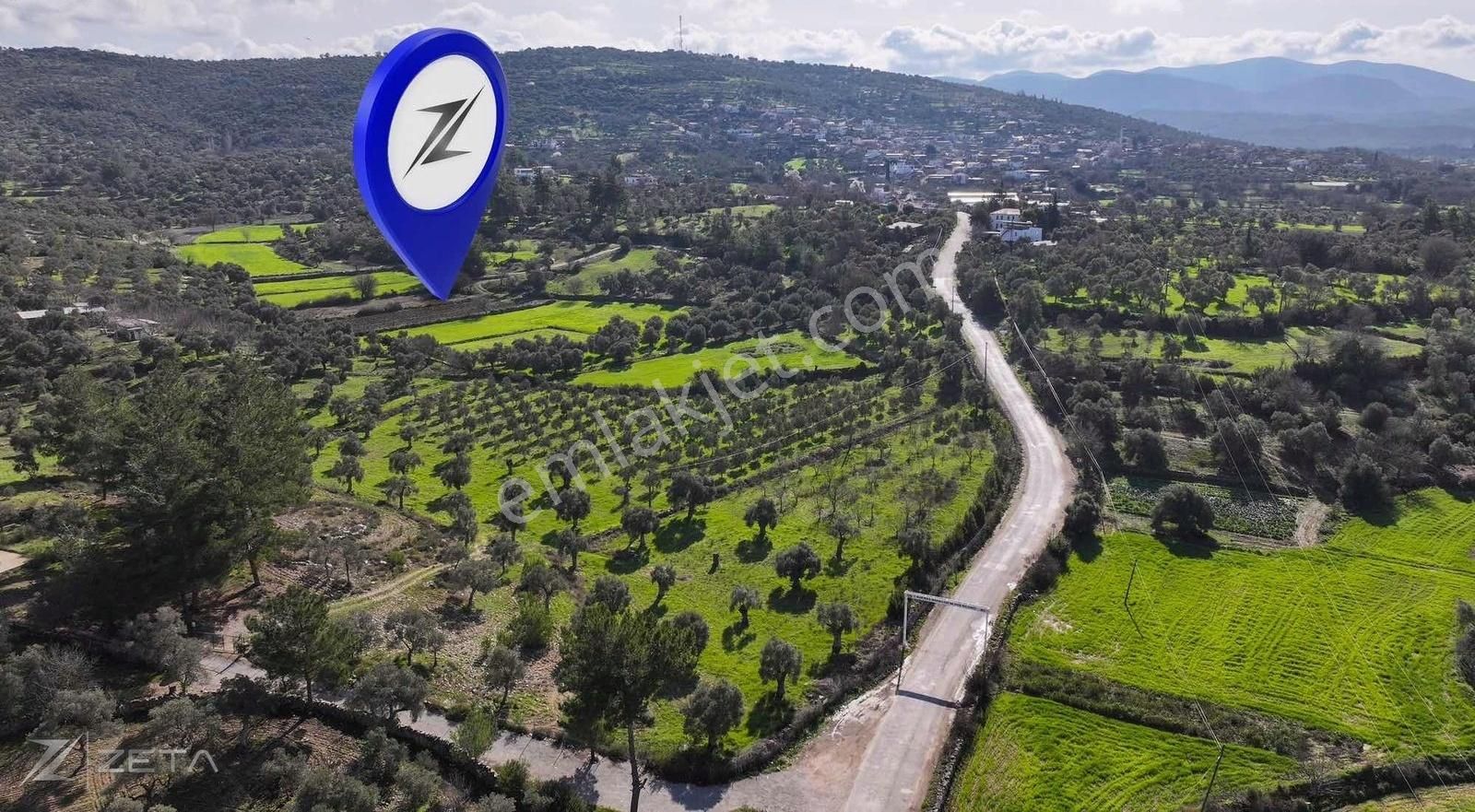 Zeta - Çiftlik'te Yatırımcı Dostu 367 M2 Satılık Zeytinlik