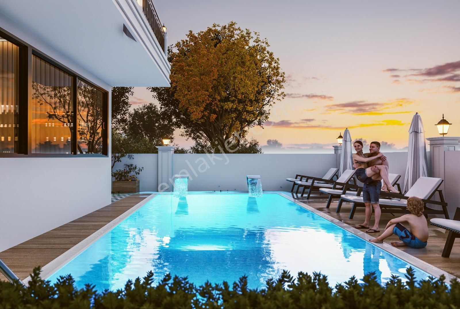 Krediye Uygun! Alanya Cikcilli'de Satılık 1+1 Amerikan Mutfak Sıfır Daire - Görsel 29