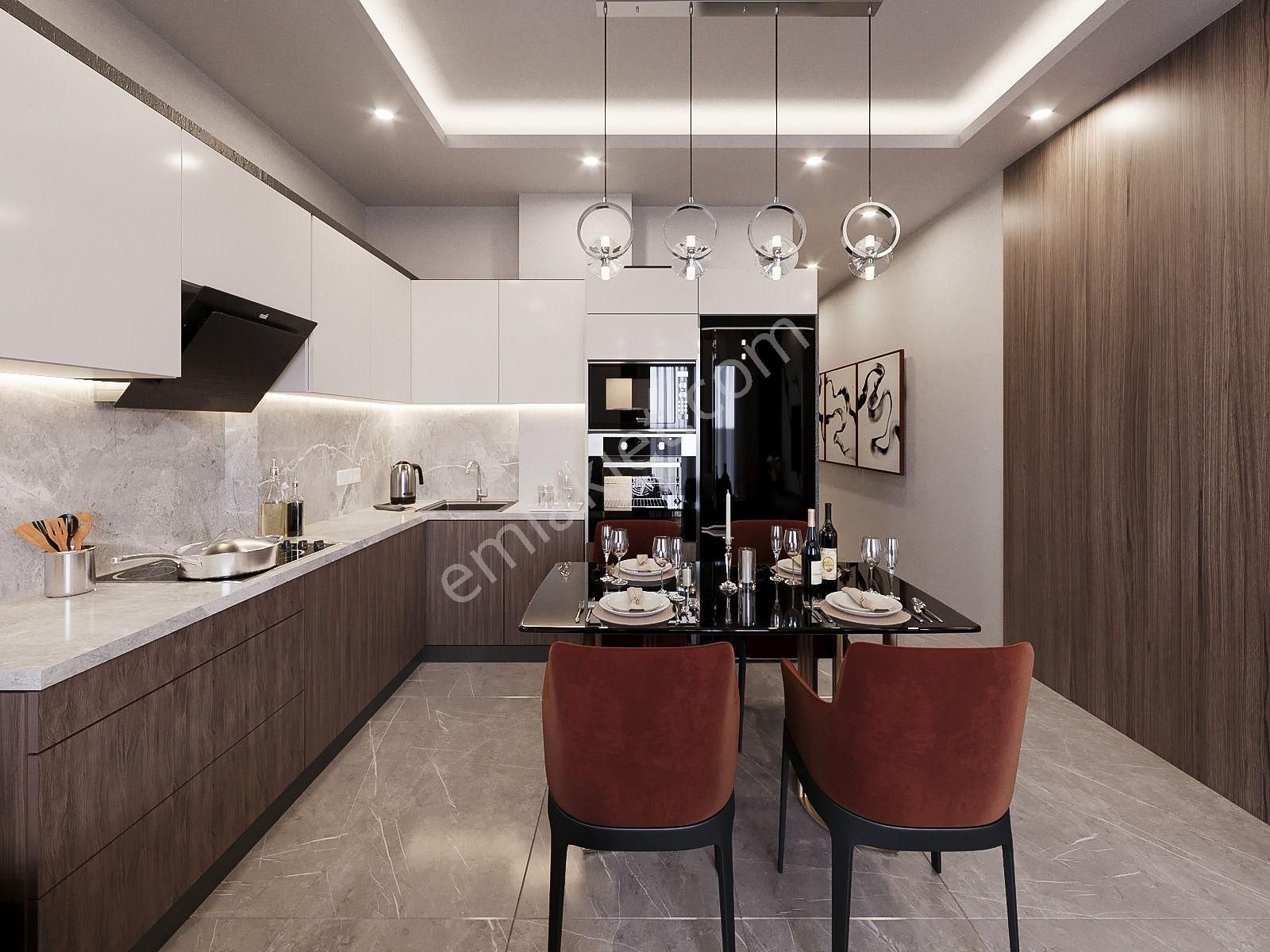 Krediye Uygun! Alanya Cikcilli'de Satılık 1+1 Amerikan Mutfak Sıfır Daire - Görsel 12