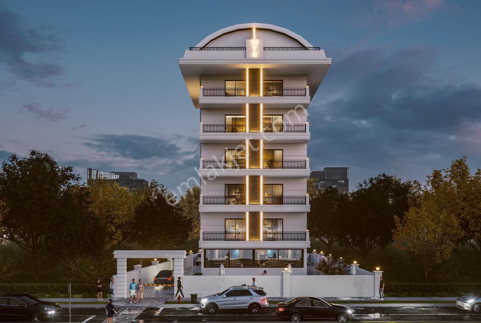 Krediye Uygun! Alanya Cikcilli'de Satılık 1+1 Amerikan Mutfak Sıfır Daire - Görsel 5