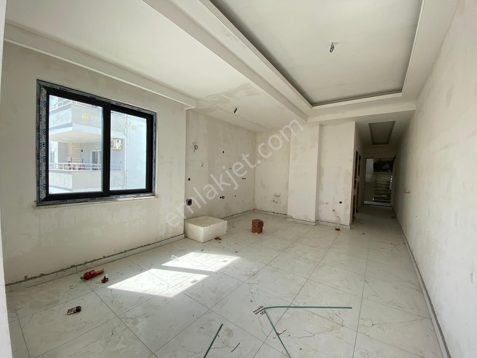 Krediye Uygun! Alanya Cikcilli'de Satılık 1+1 Amerikan Mutfak Sıfır Daire - Görsel 10