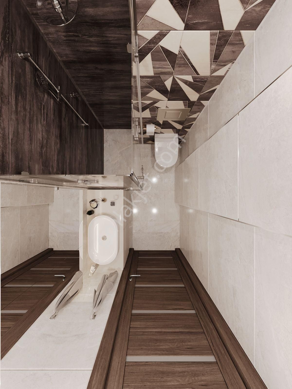 Krediye Uygun! Alanya Cikcilli'de Satılık 1+1 Amerikan Mutfak Sıfır Daire - Görsel 22