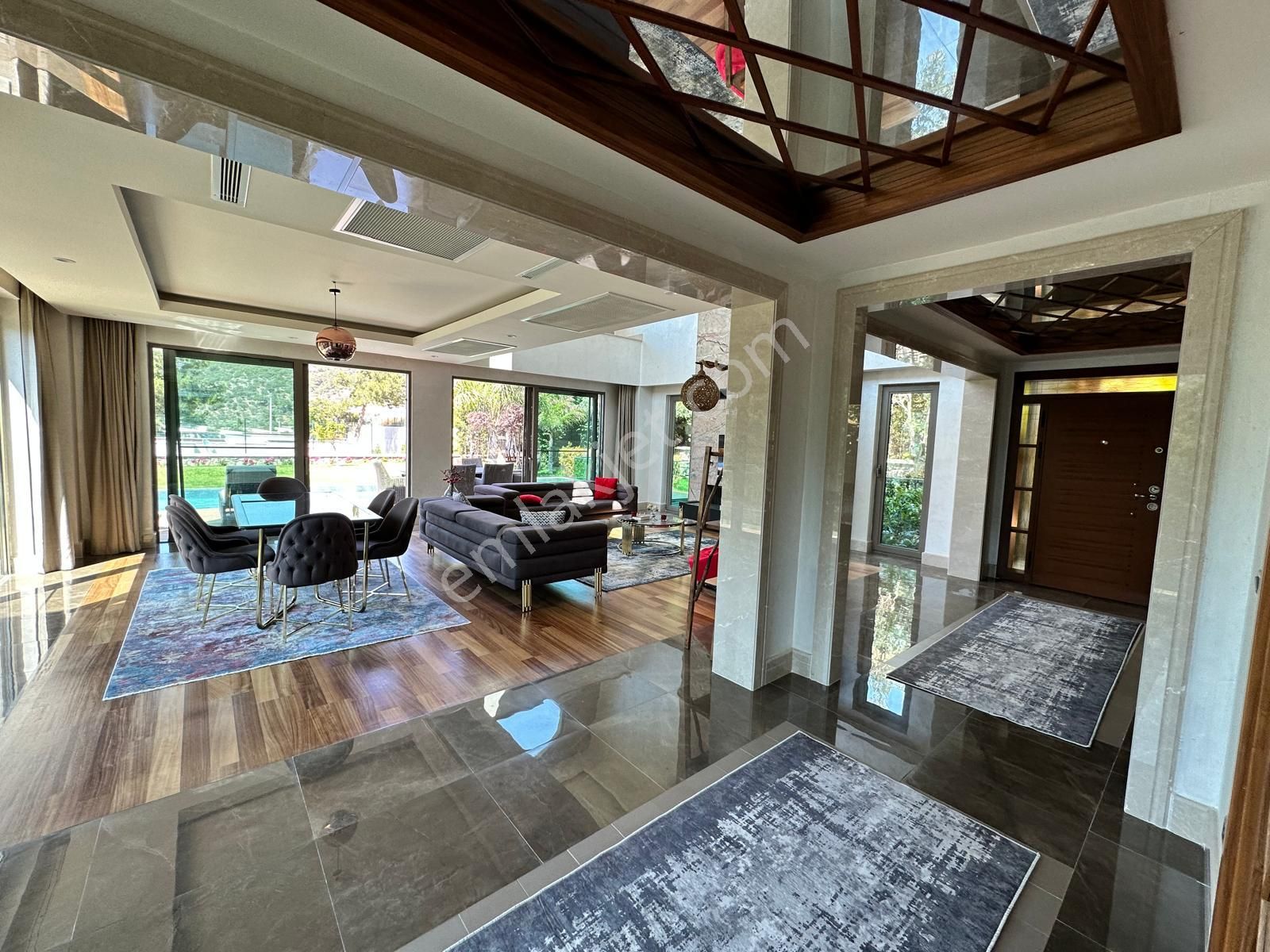 Bodrum Torba Deniz Manzaralı Özel Havuzlu Satılık Lüks Müstakil Villa - Görsel 24