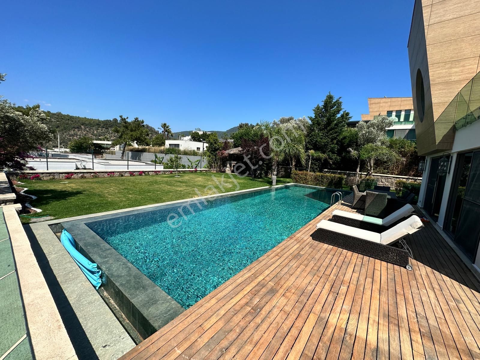 Bodrum Torba Deniz Manzaralı Özel Havuzlu Satılık Lüks Müstakil Villa - Görsel 33