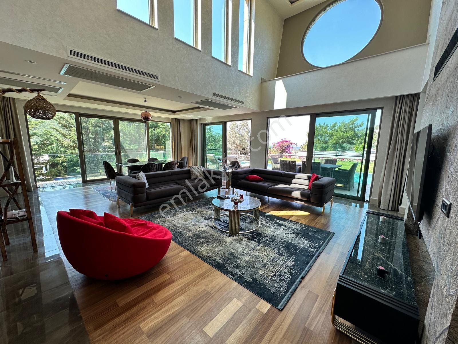 Bodrum Torba Deniz Manzaralı Özel Havuzlu Satılık Lüks Müstakil Villa - Görsel 31