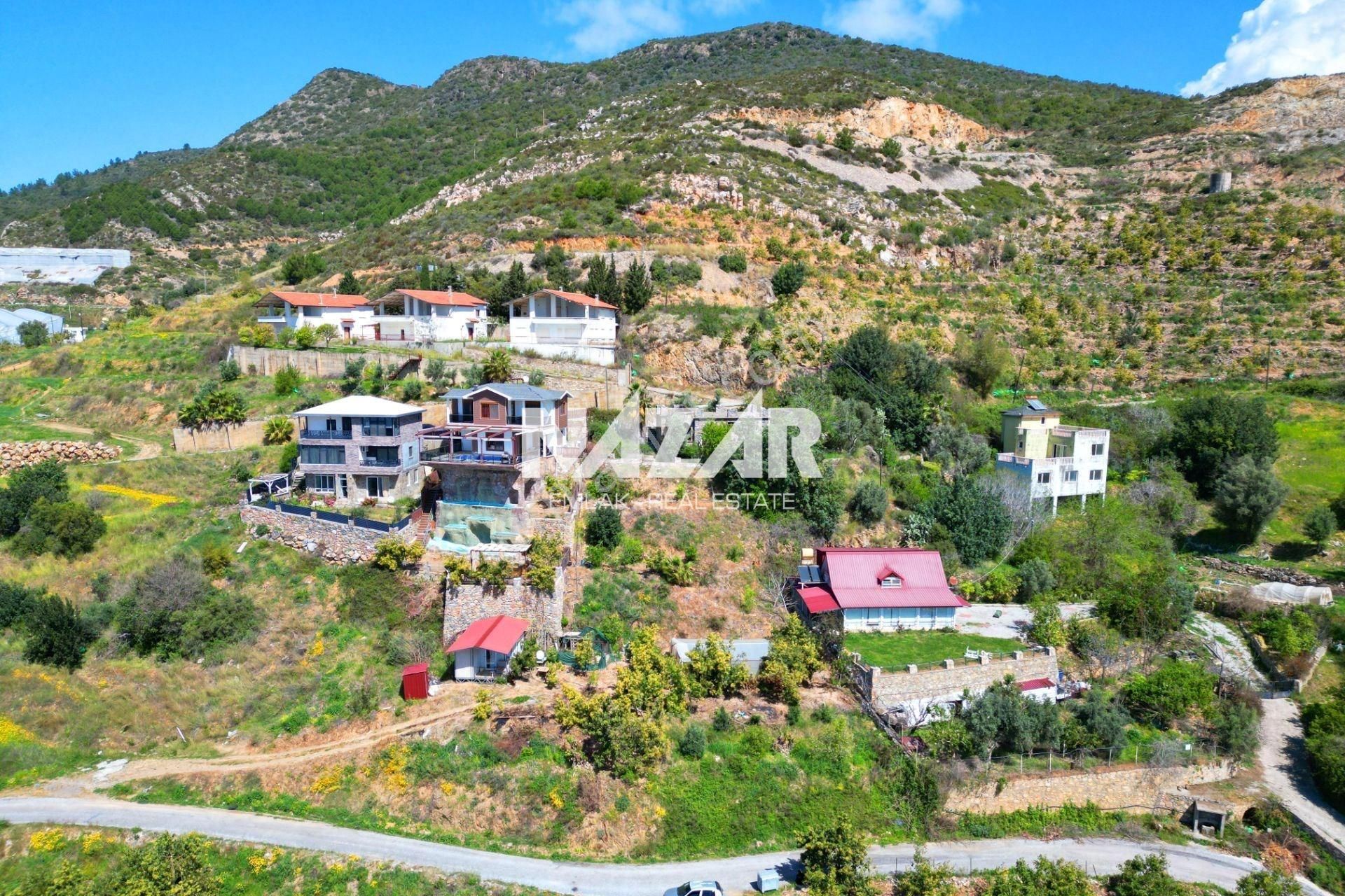 Alanya Yeşilöz’de Satılık 470 M² Tarla Ve Konteyner Ev - Görsel 17