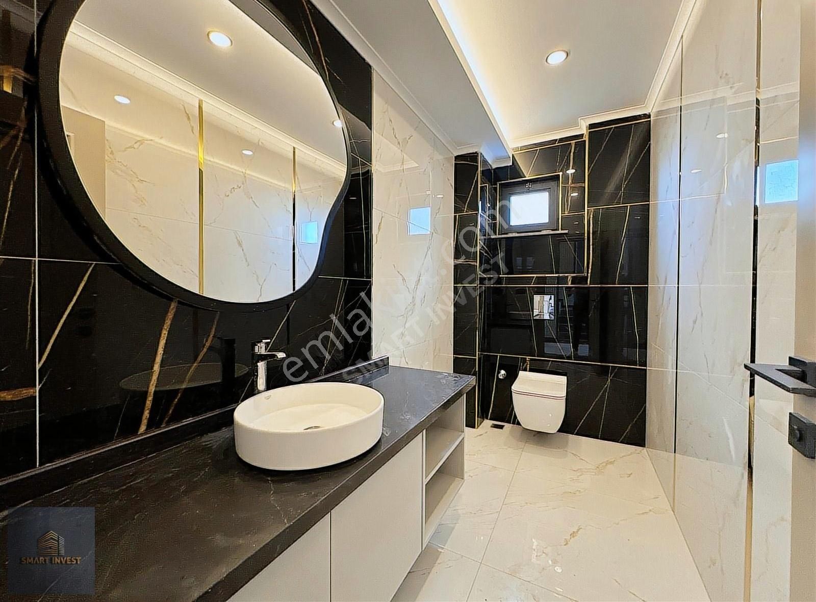 Alanya Tepe Mahallesinde Asansörlü Deniz Manzaralı 5+2 Villa - Görsel 22
