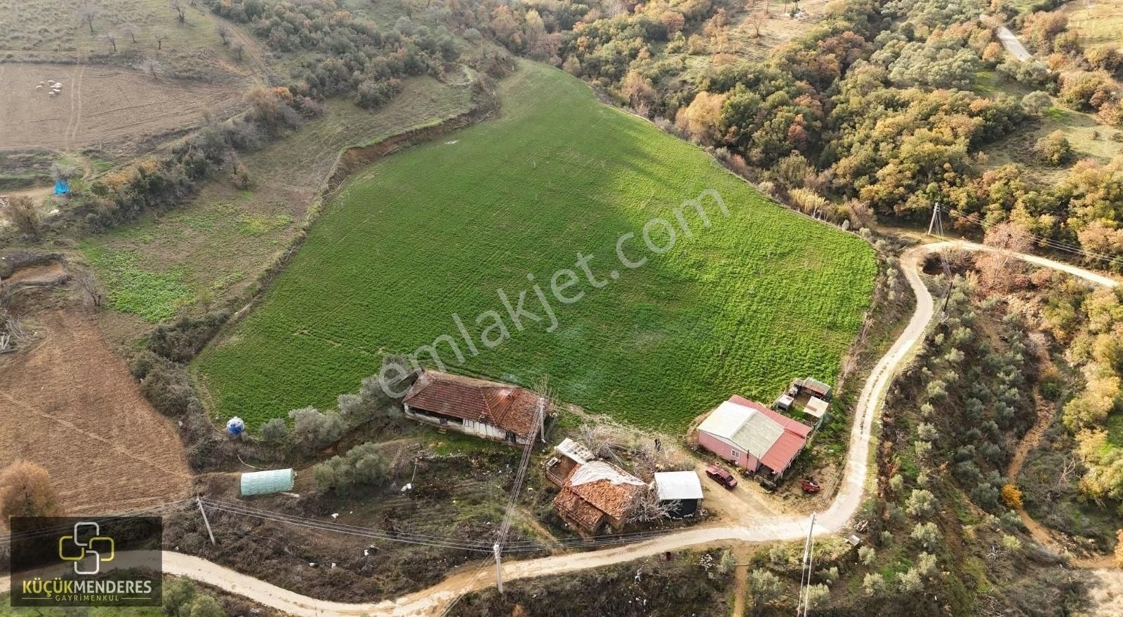 Küçük Menderes'ten Kiraz Müstakil Ev, Taş Ev, Dam, Sulu Bahçe