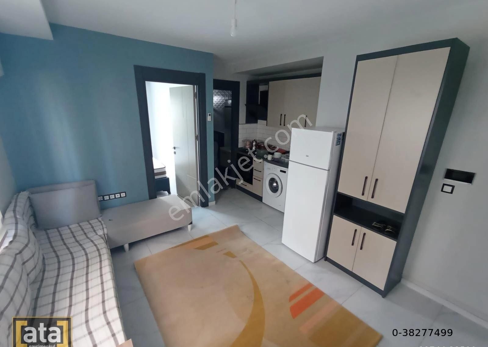 Tecede Yola Yürüme Mesafesinde Full Eşyalı 1+1 - Görsel 11