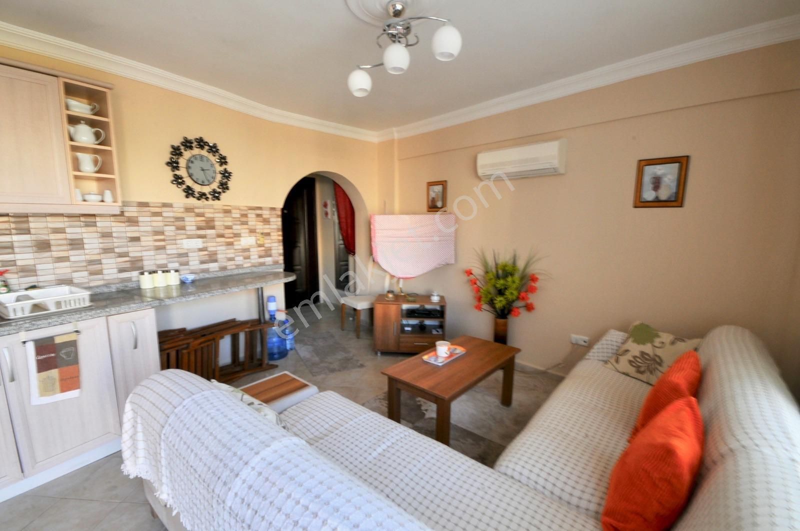 Özel Plajlı Sitede Bakımlı Lüks 2banyolu Daire Dekorlu Ön Blokta - Görsel 20