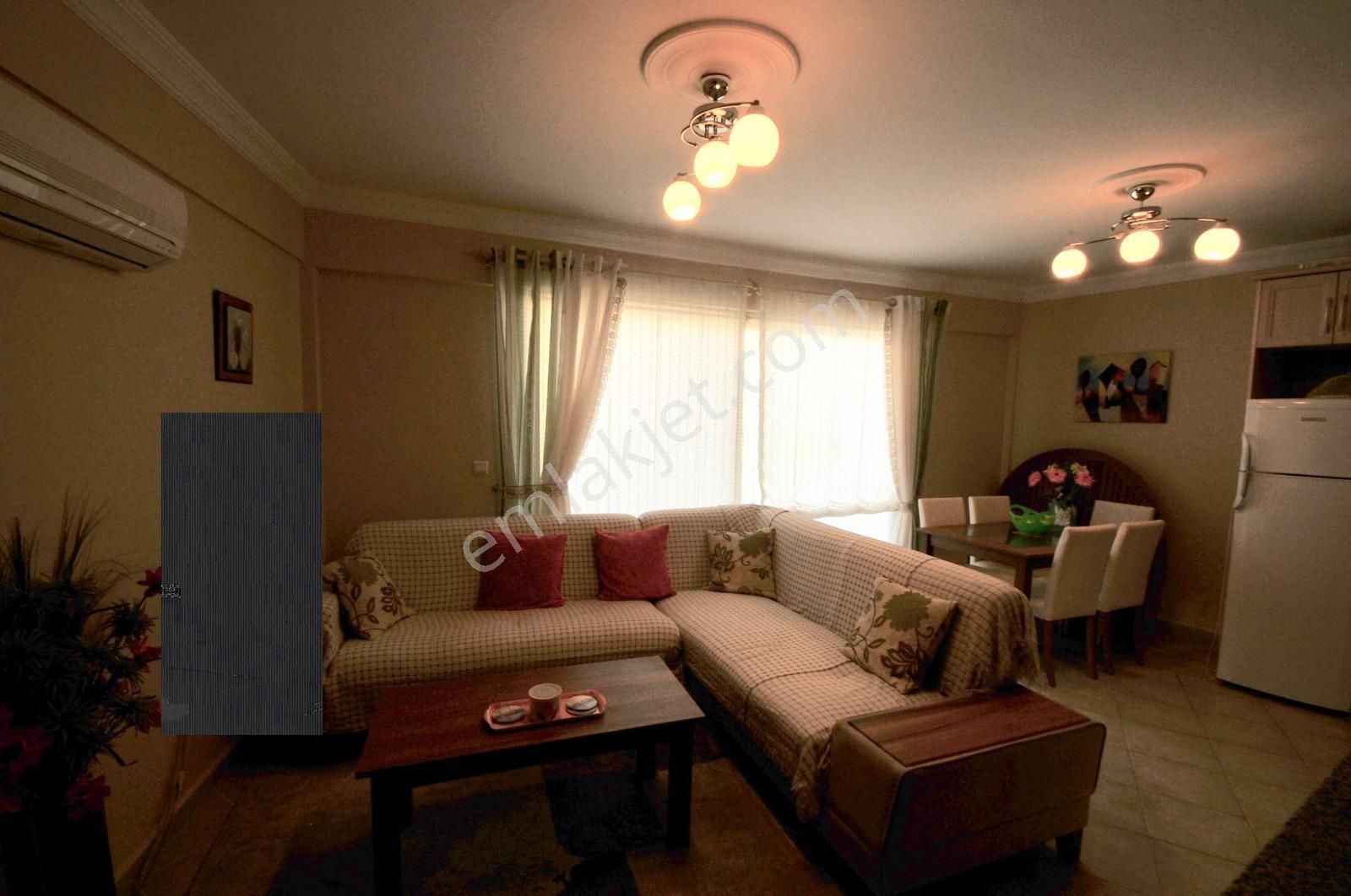 Özel Plajlı Sitede Bakımlı Lüks 2banyolu Daire Dekorlu Ön Blokta - Görsel 5