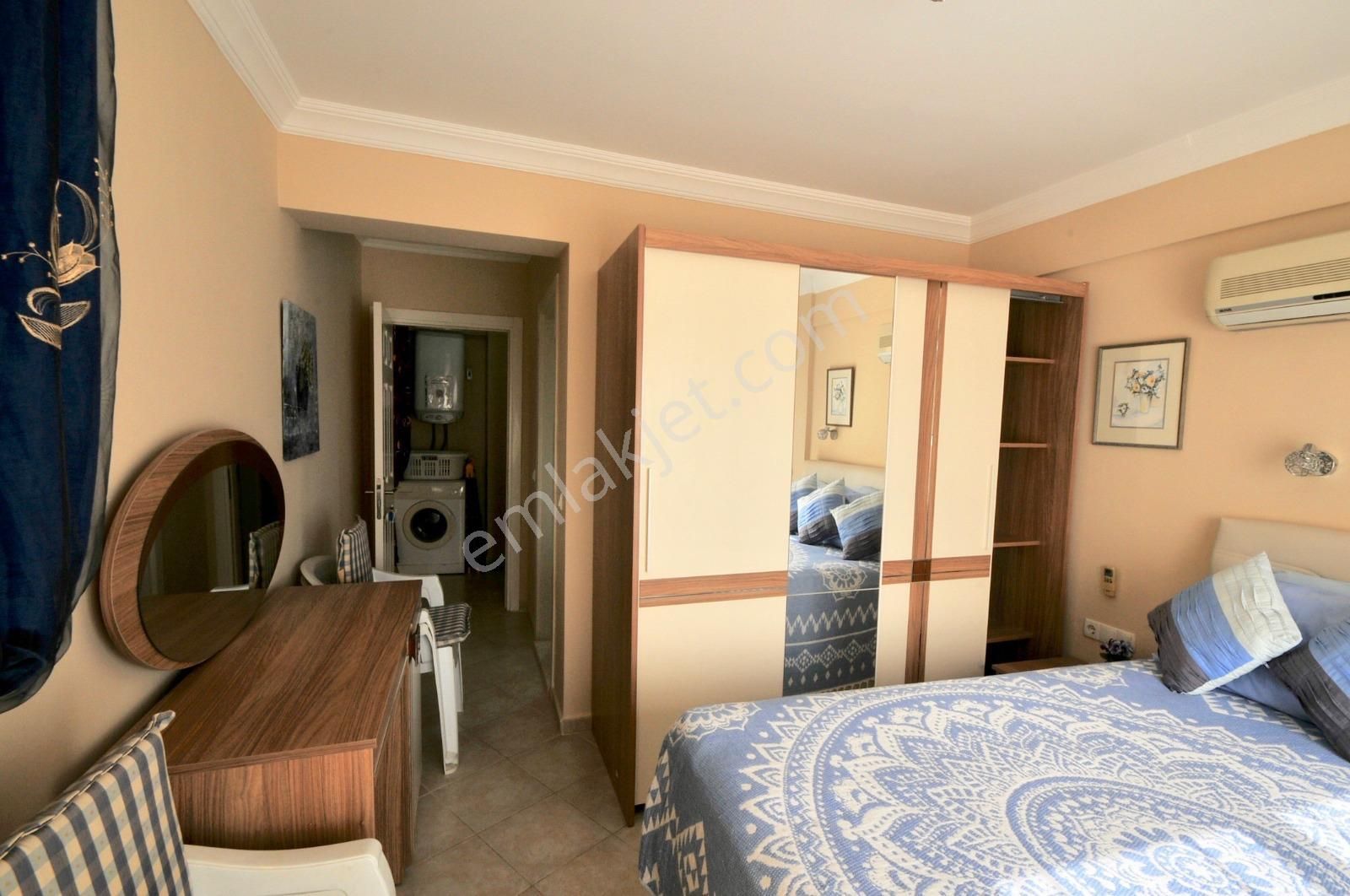 Özel Plajlı Sitede Bakımlı Lüks 2banyolu Daire Dekorlu Ön Blokta - Görsel 12