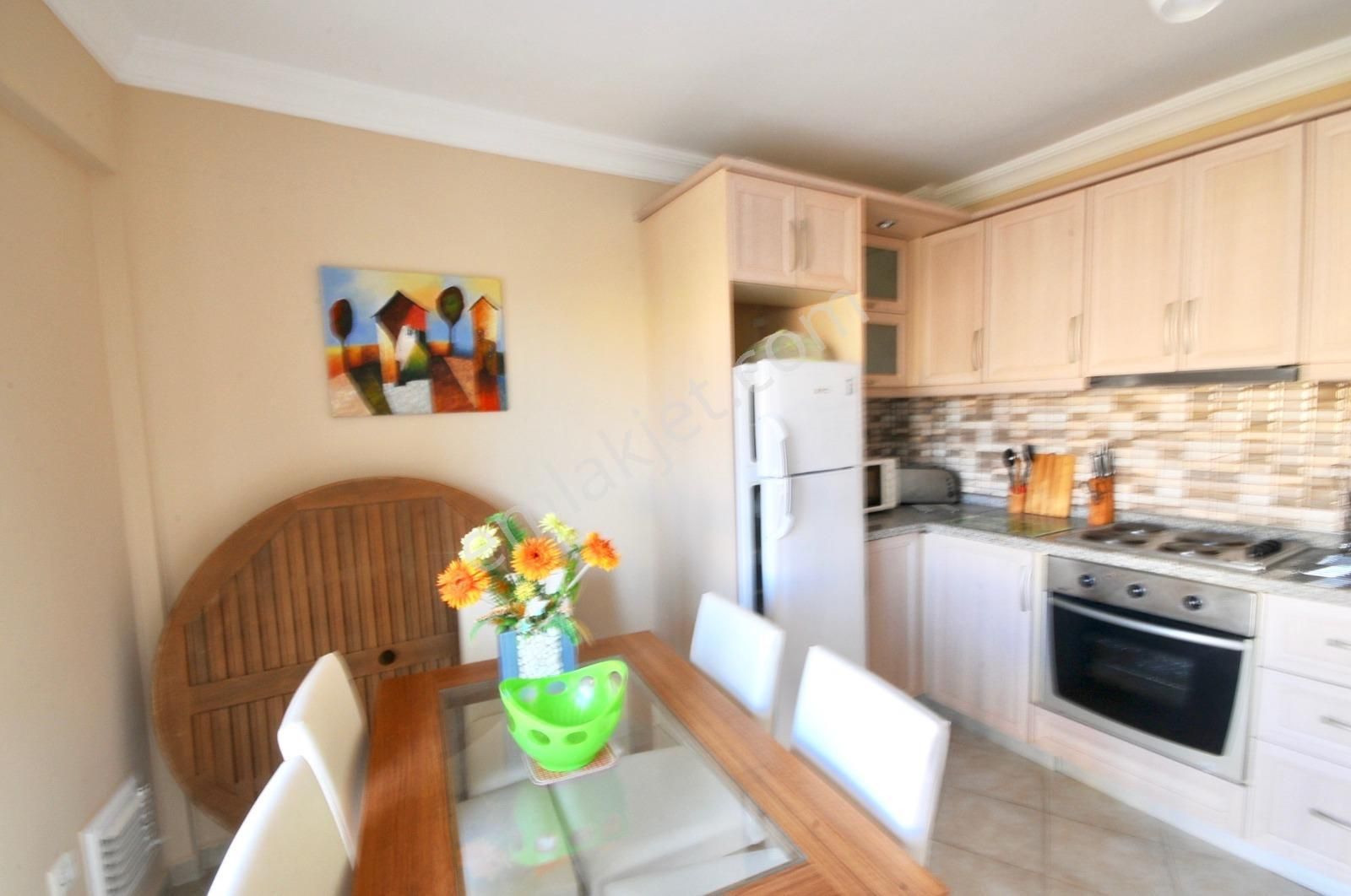 Özel Plajlı Sitede Bakımlı Lüks 2banyolu Daire Dekorlu Ön Blokta - Görsel 19