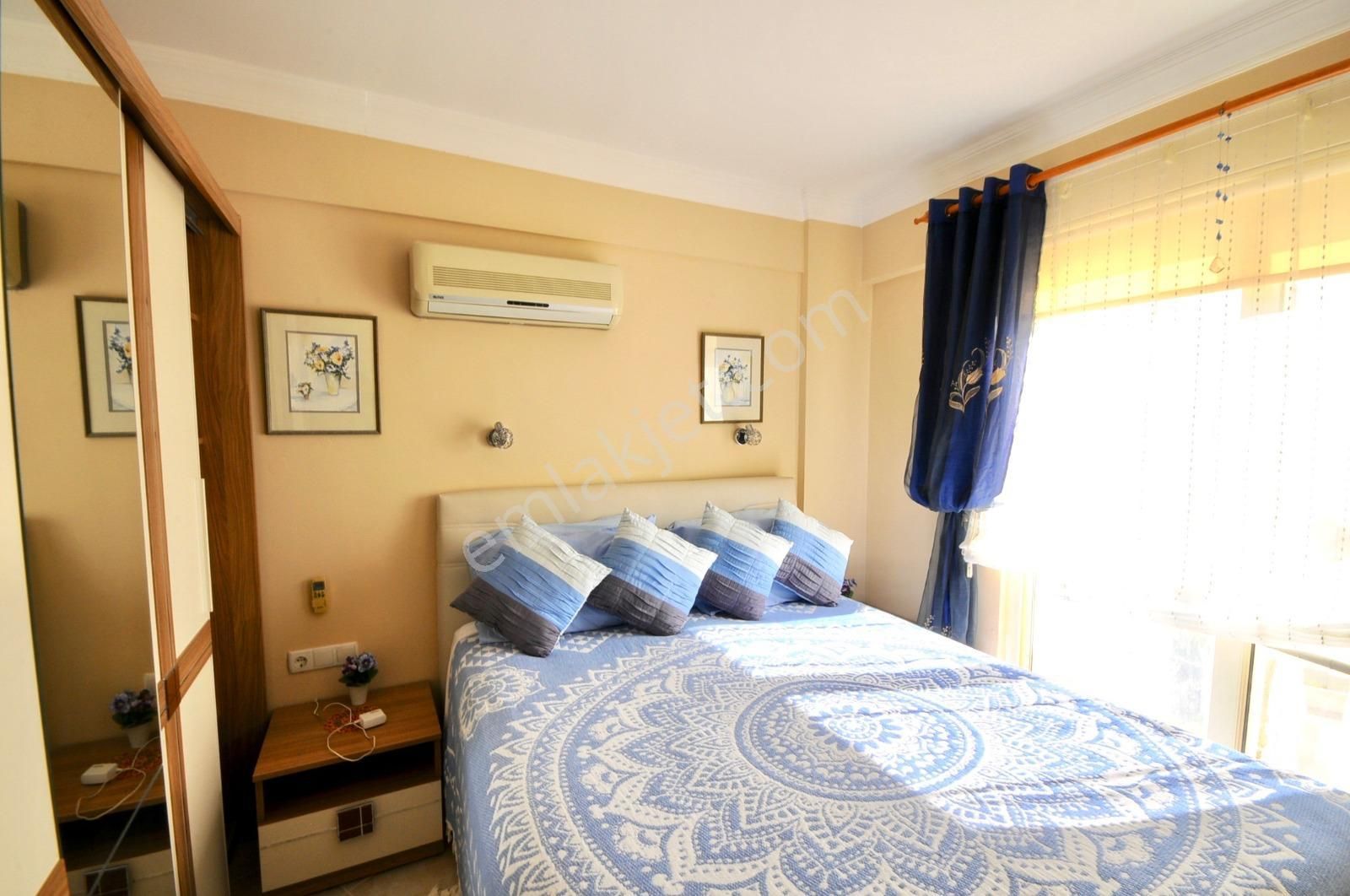 Özel Plajlı Sitede Bakımlı Lüks 2banyolu Daire Dekorlu Ön Blokta - Görsel 10