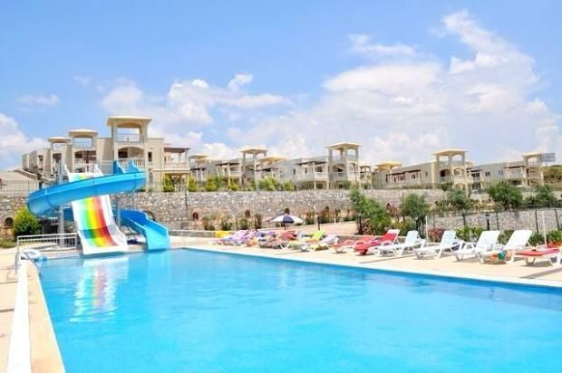 Özel Plajlı Sitede Bakımlı Lüks 2banyolu Daire Dekorlu Ön Blokta - Görsel 21