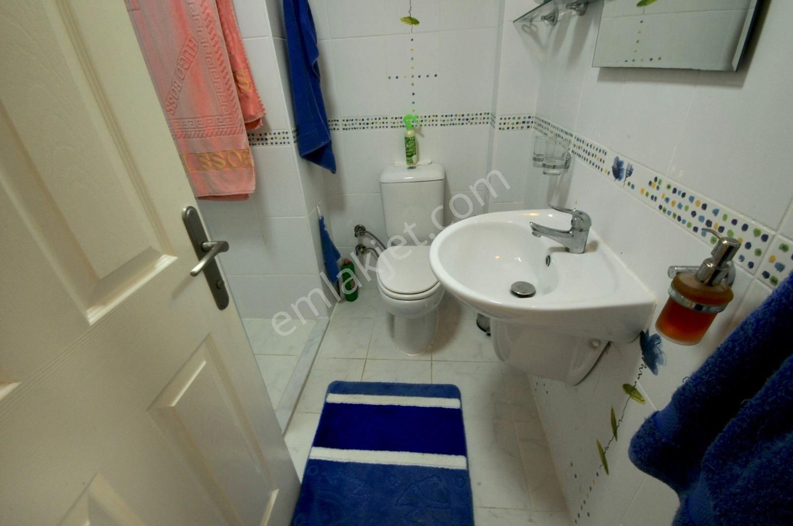 Özel Plajlı Sitede Bakımlı Lüks 2banyolu Daire Dekorlu Ön Blokta - Görsel 28