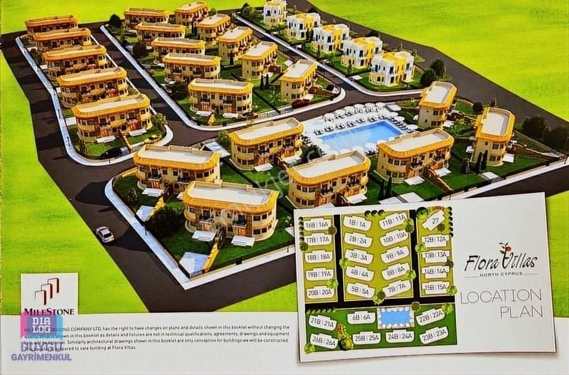 Girne Çatalköy'de Sıfır 3+1 Satılık Villa - Görsel 12