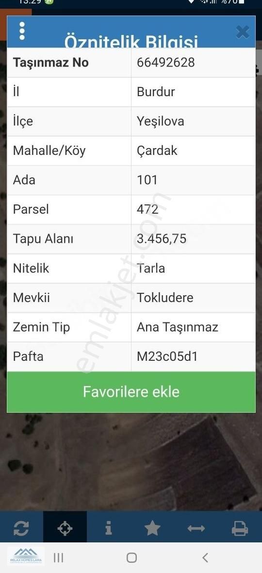 Türkiyenin Maldivleri Yeşilova Çardak Da Satılık Arazi - Görsel 2