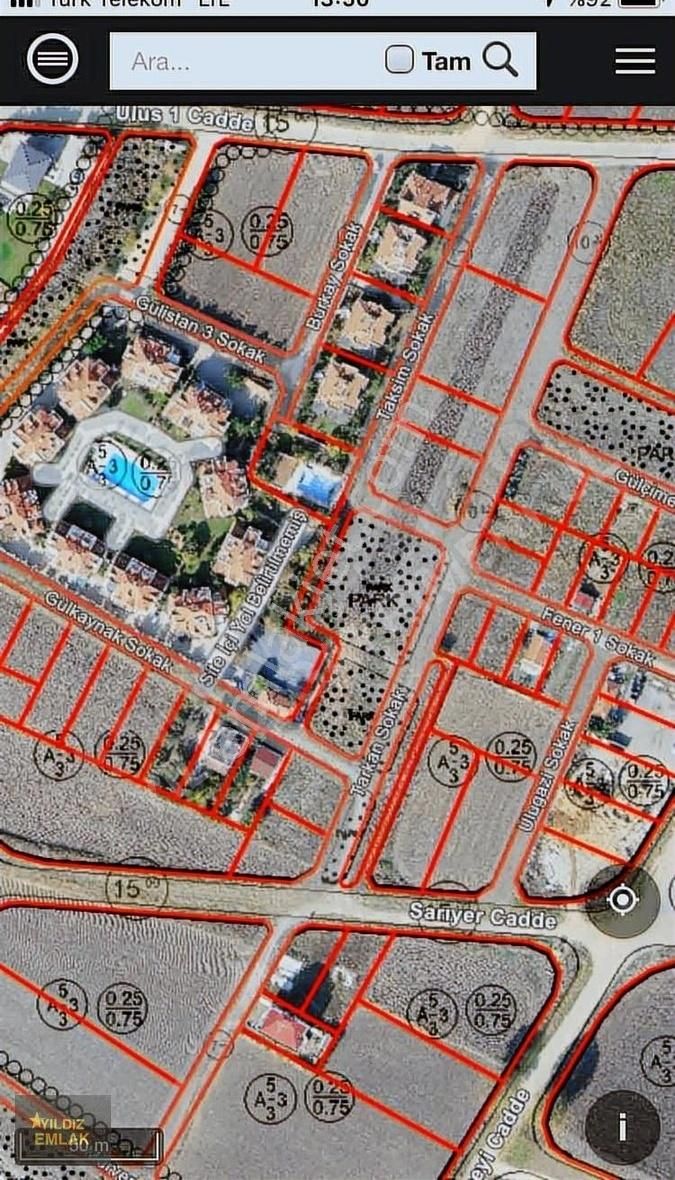 Celaliye De 340m2 Konut İmarlı Satılık Köşe Parsel - Görsel 4