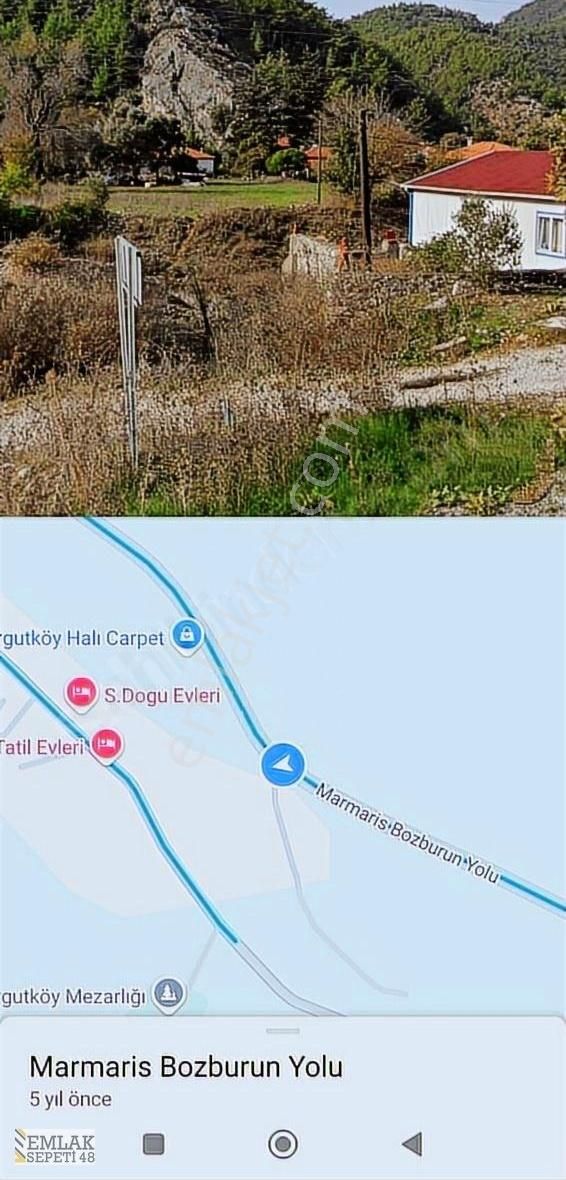 Marmaris Turgut Köyünde Satılık Kupon Arazi - Görsel 3