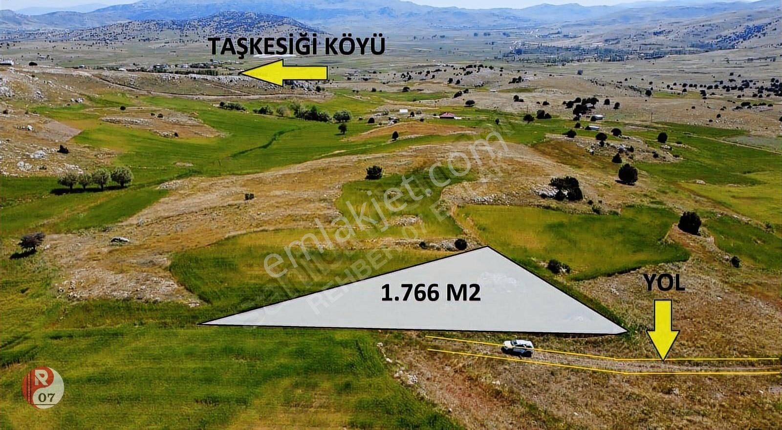 Antalya Korkuteli Taşkesiği Mahallesi'nde Satılık 1.766 M2 Tarla - Görsel 7