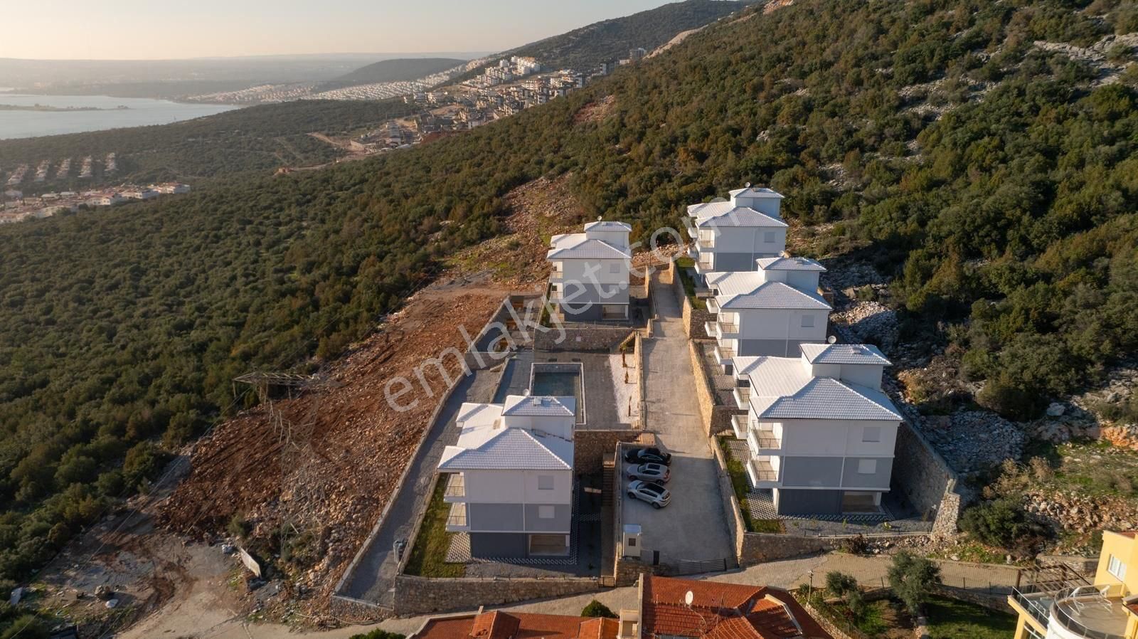 Didim Akbükte Full Deniz Manzaralı Havuzlu Site İçerisinde 2+1 Daire - Görsel 26