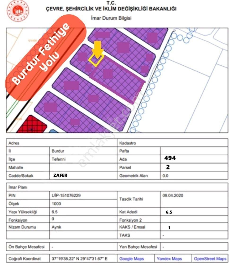 Küçük Sanayi İmarlı Ana Yola 2. Parsel - Görsel 2