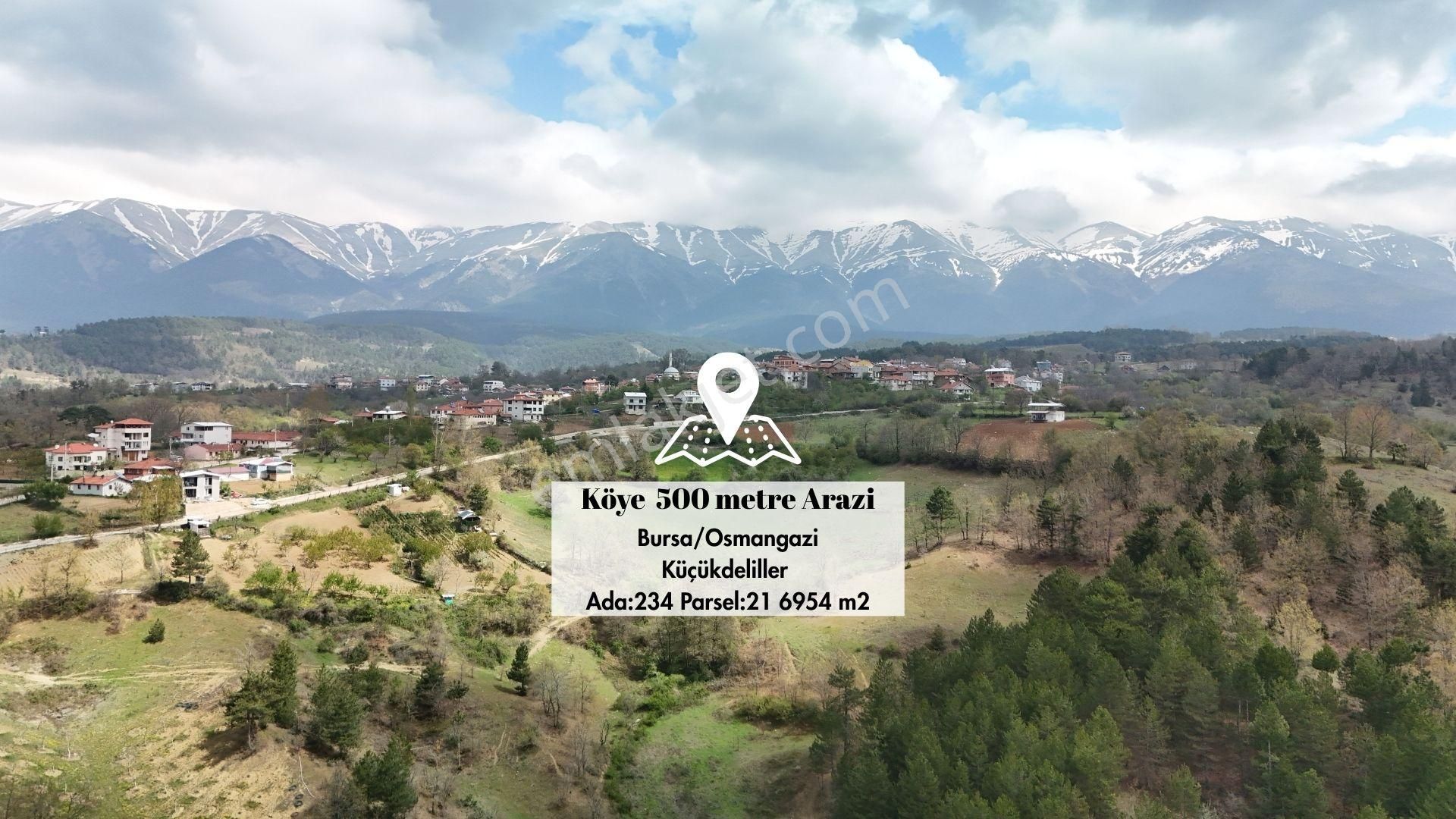 Küçükdeliller Köye En Yakın Resmi Yola Cephe Köyün En Uygun Fiyatlı Arazisi