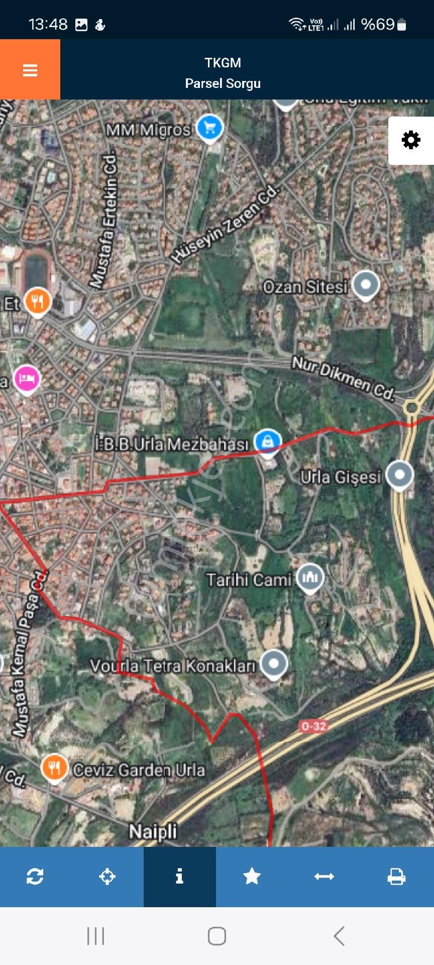 Araç Takası Olur Urla Merkeze Yakın 240 M2 Arsa Satılıktır - Görsel 3