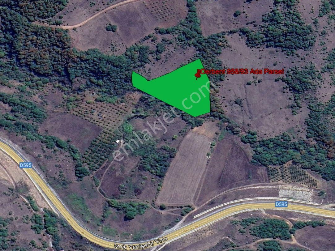 Rt Safir'den İznik Derbent Mahallesi'nde Satılık Tarla - Görsel 9