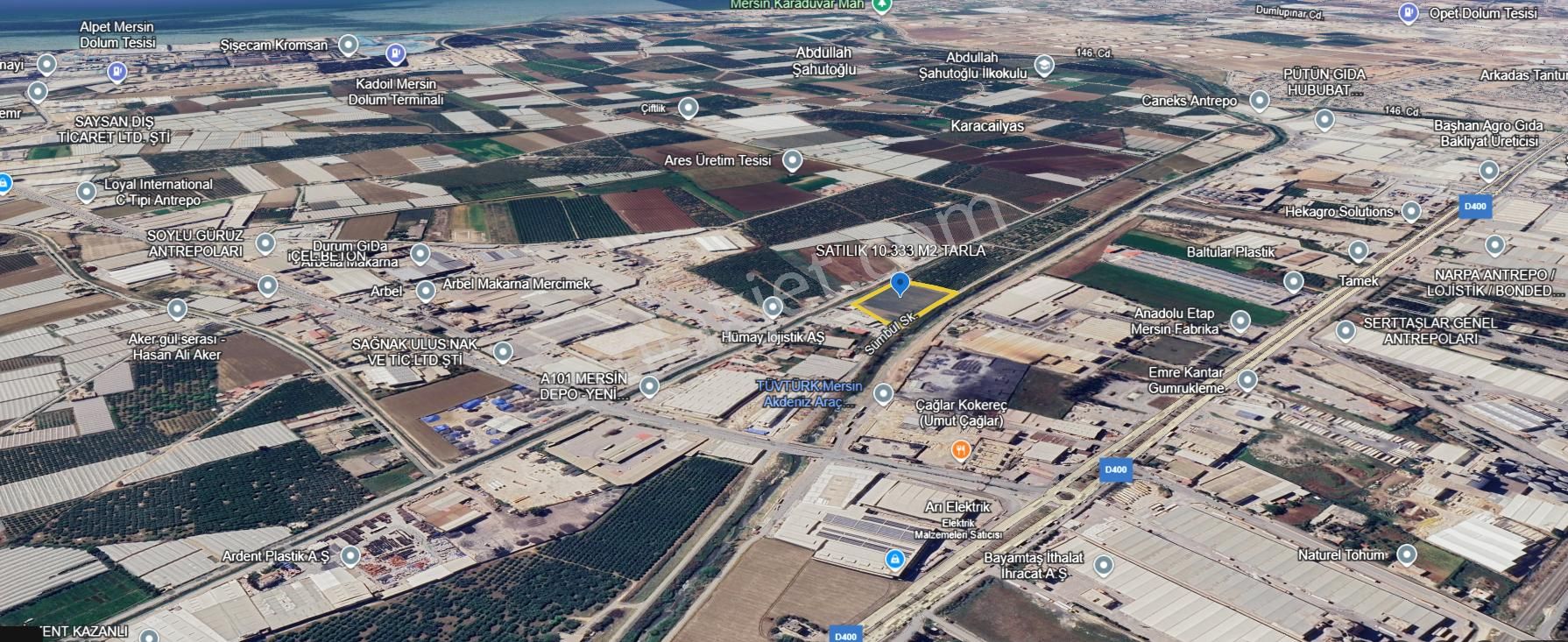 Kazanlı Girişinde Tır Garajı Ve Soğuk Hava Deposuna Uygun Arsa - Görsel 3