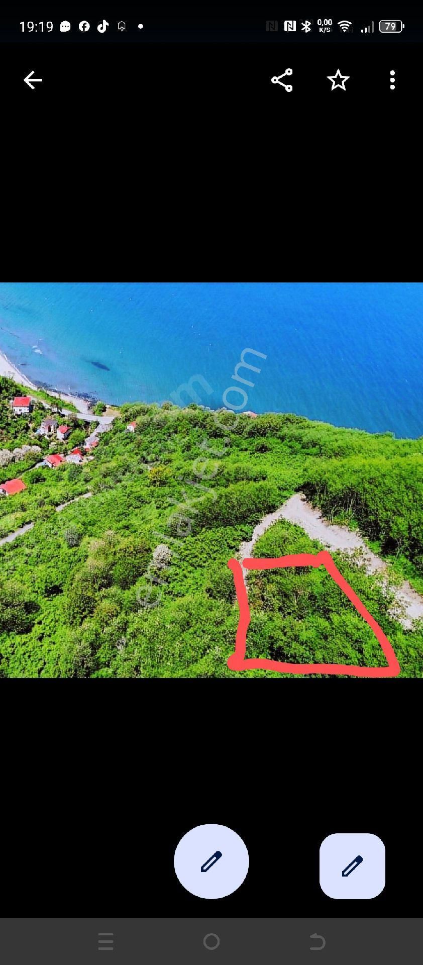 Perşembe Ramazan Mahallesi 4646m2 İmarlı Bahçe - Görsel 2