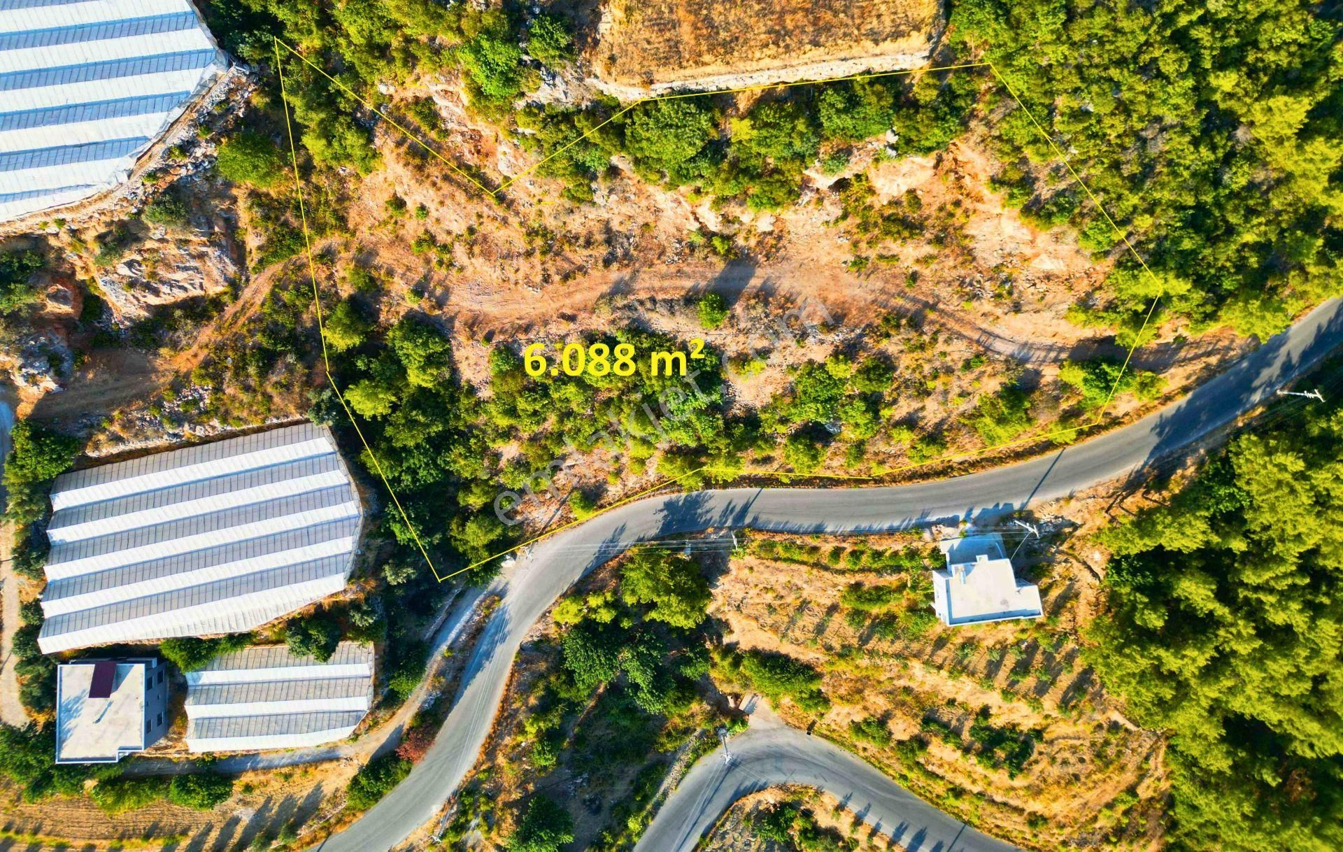 Satılık 6.088/2.500 M² Tarla Hissesi, Alanya-toslak - Görsel 7