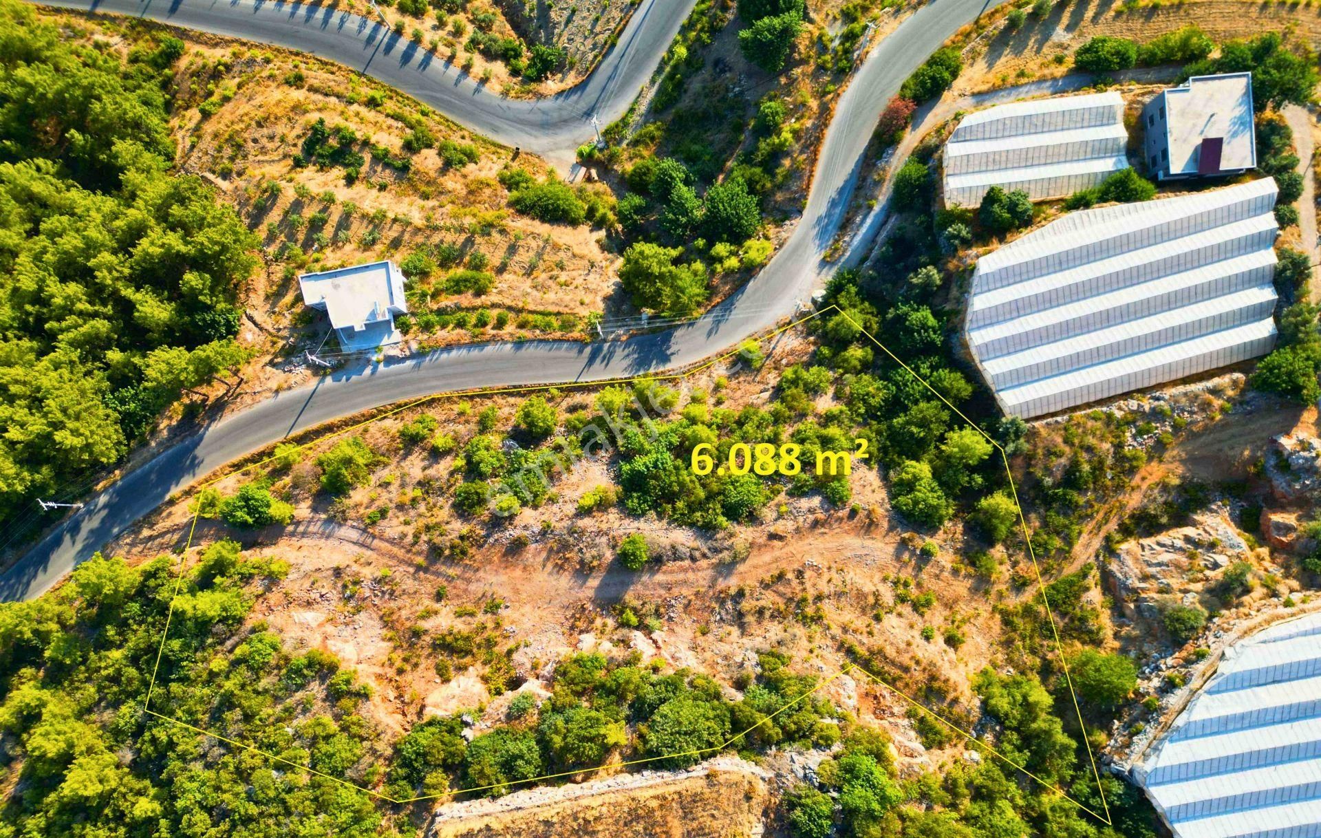 Satılık 6.088/2.500 M² Tarla Hissesi, Alanya-toslak - Görsel 6