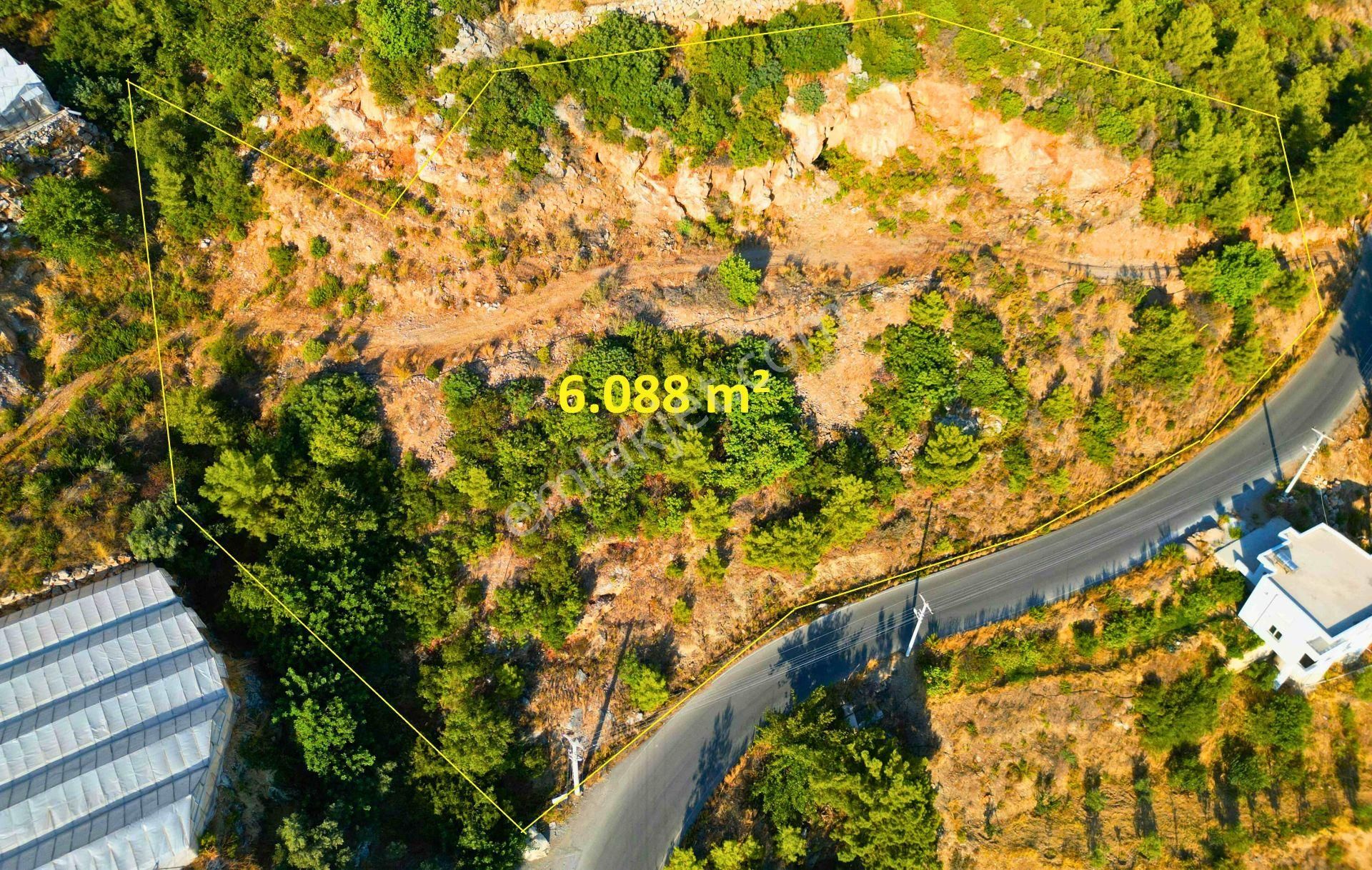 Satılık 6.088/2.500 M² Tarla Hissesi, Alanya-toslak - Görsel 8