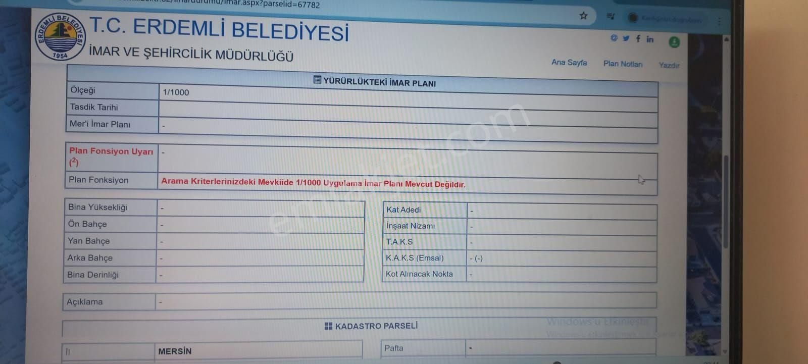 Erdemli Sorgunda Göl/doğa Manzaralı Turizm İmarlı Tesis - Görsel 4